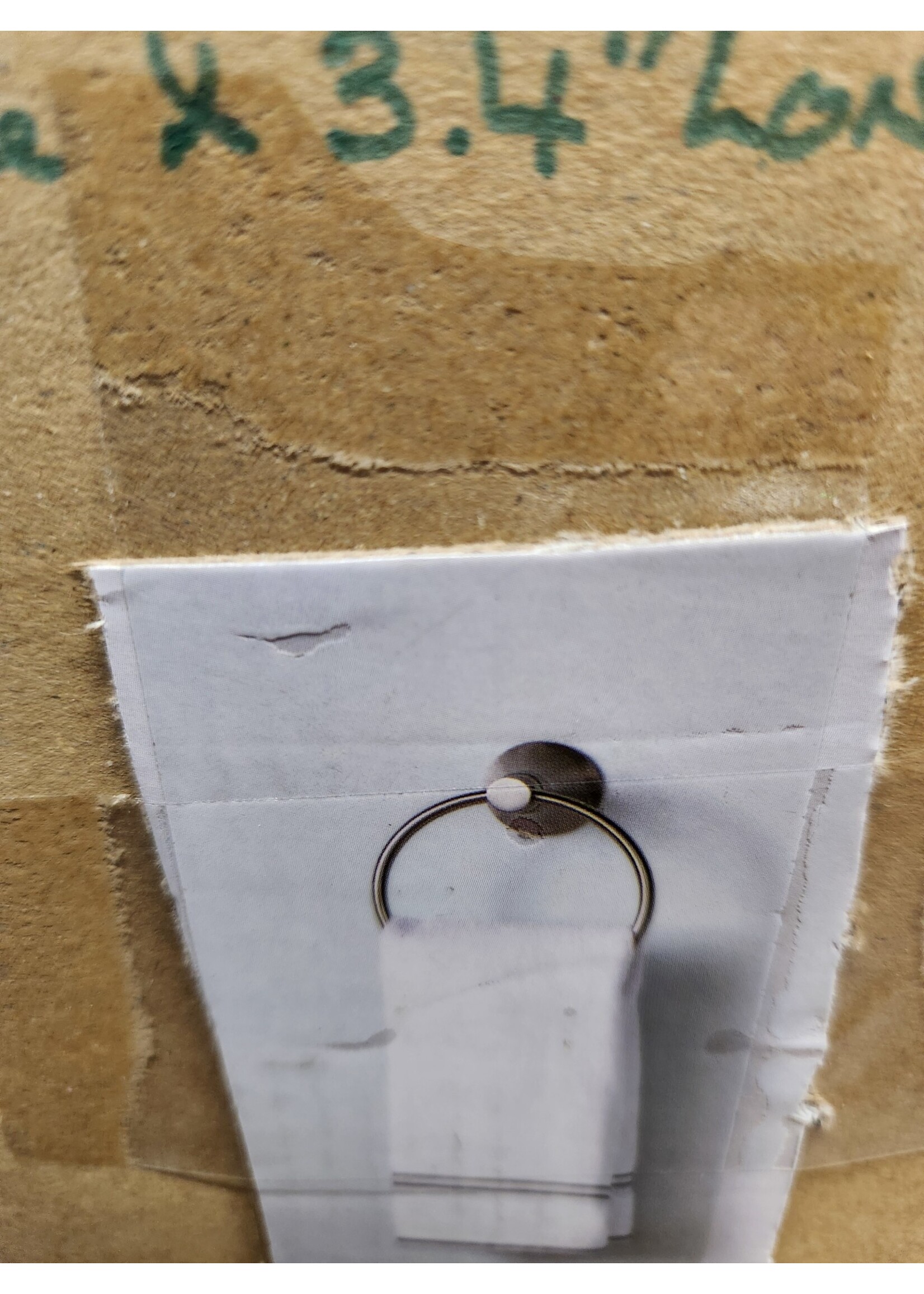 Glacier Bay Towel Ring 6.3Wx3.4Lx7.4H Brushed Nickel