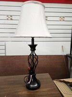 *Slight Shade Damage allen + roth Clairiby Transitional Medium Base (e-26) Lamp 28.5" (H)