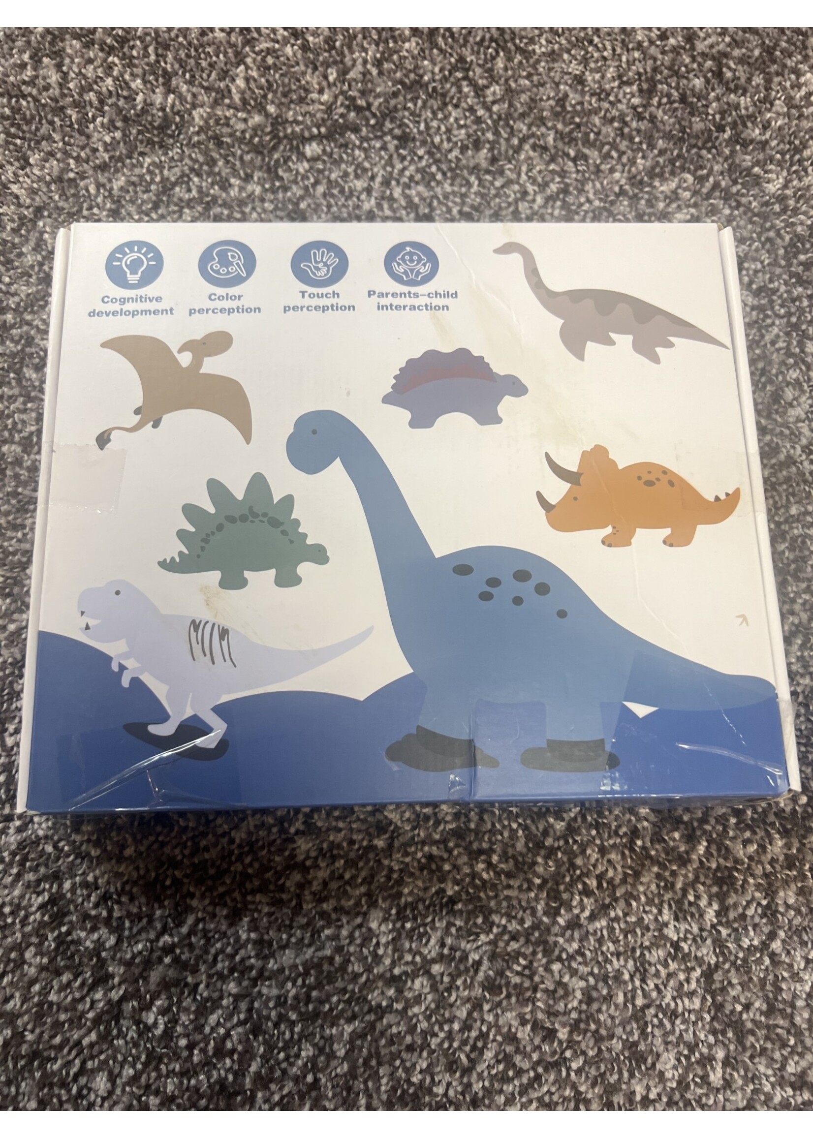 Open Box- Dino Book - My First Soft Book