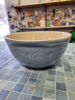 9.5x9.5x4.75 Tala Traditional Stoneware Mixing/Serving Bowl Blue