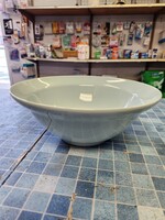 *Small Chip Pier 1 Stoneware Mixing Bowl 11x4.25 inch Made in Italy Sea Foam/Mint Green