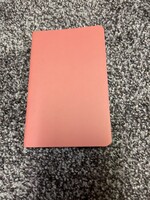 Pen Gear mini notebook peach