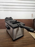 *Used/Cleaned Elite Gourmet 3.5Qt. Electric Immersion Deep Fryer with Lid
