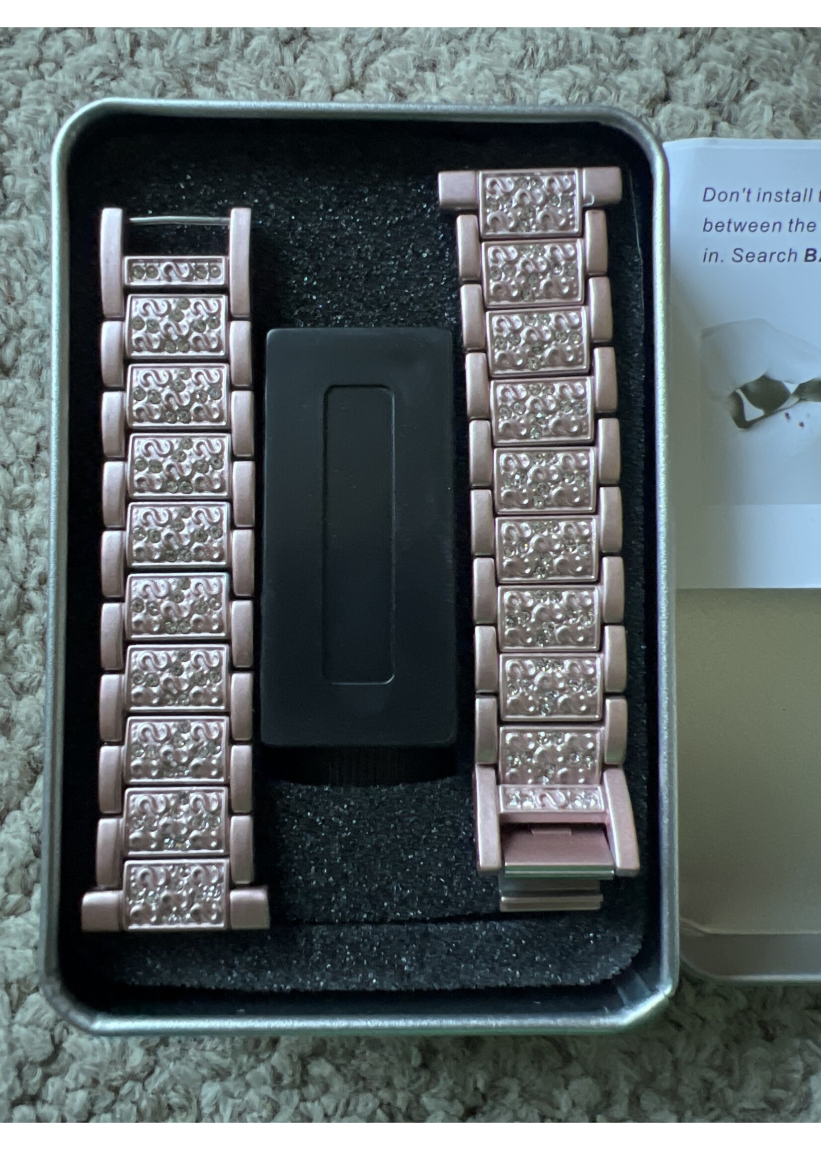 Bayite Bling Band Versa/Versa 2 pink