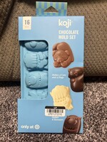 Koji Chocolate Mold Set 4 cat, 4 dog, 8 monster molds (16 total)