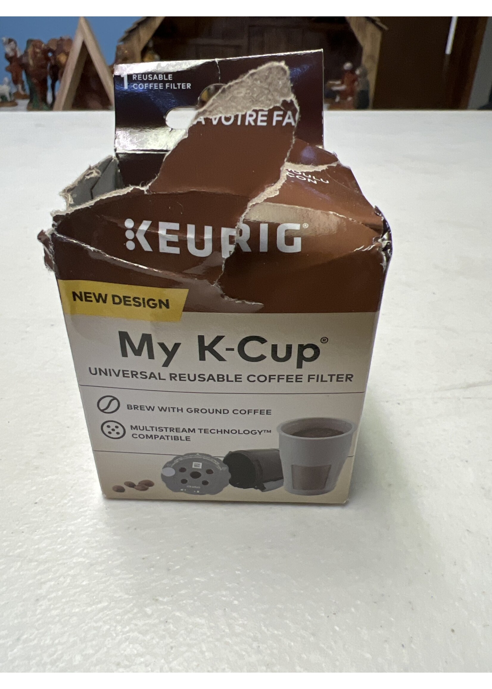 “Open* Keurig My K Cup Universal Reusable Coffee Filter