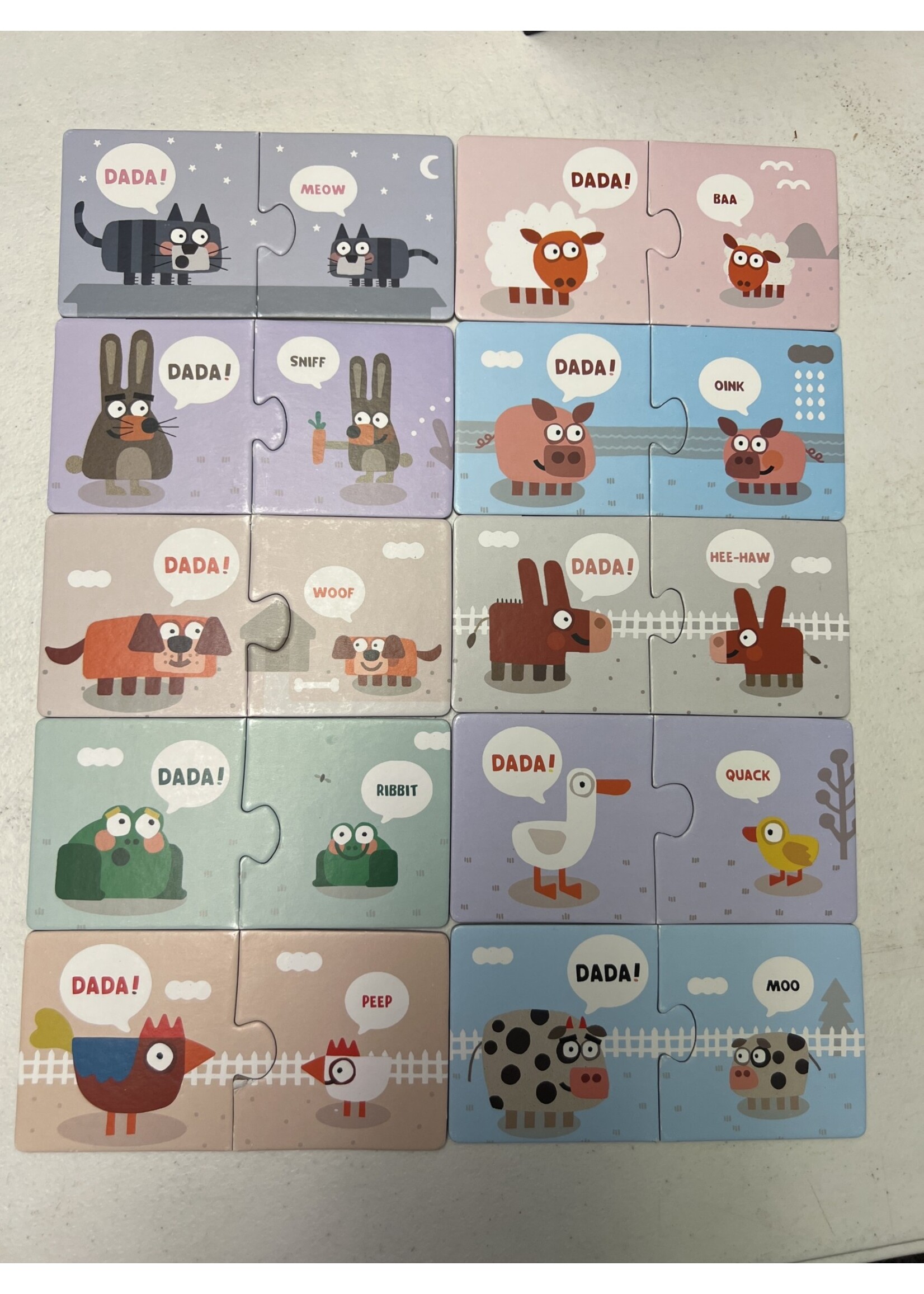 Your Baby’s First Word Will Be Dada! puzzle pairs by Jimmy Fallon