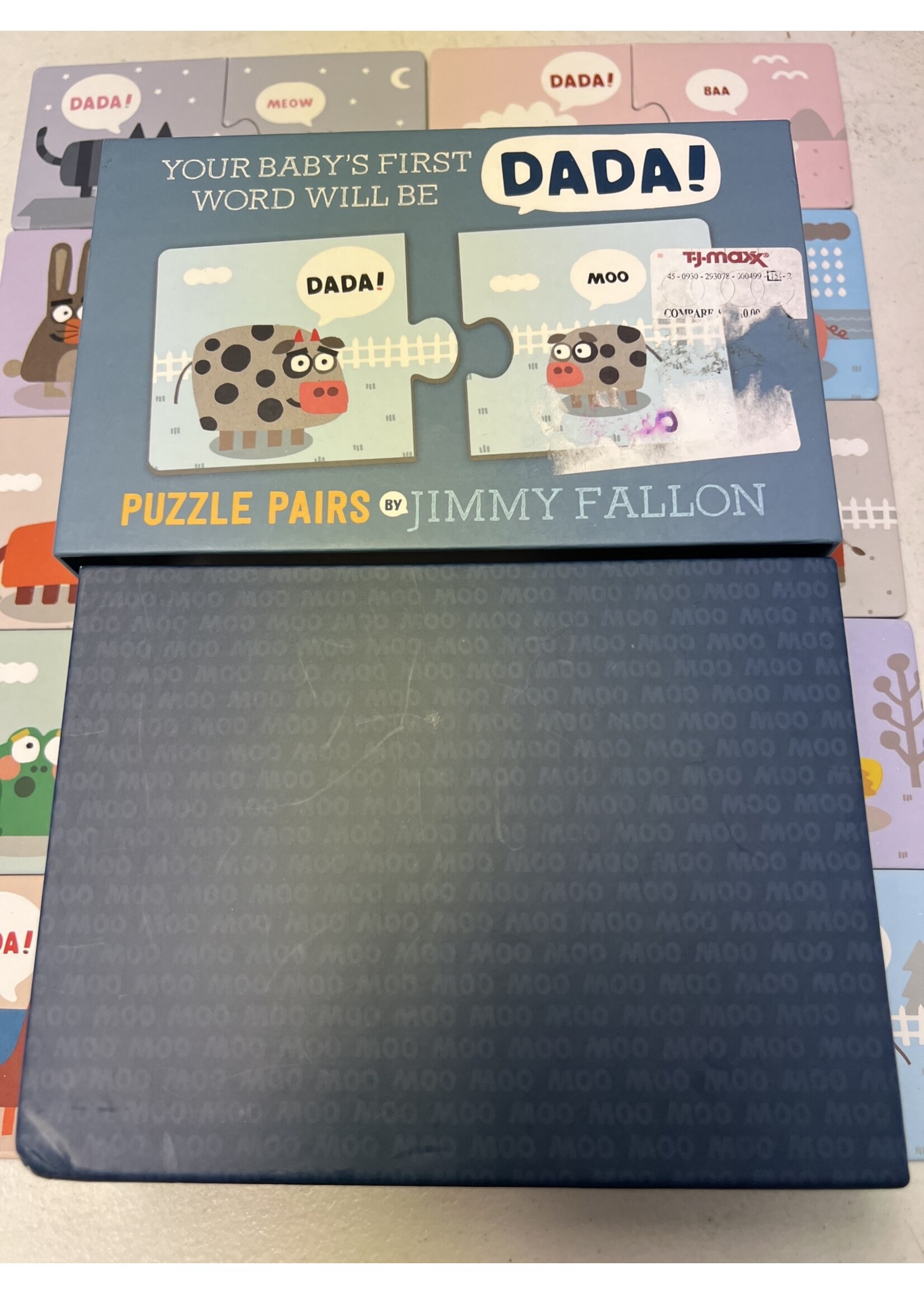Your Baby’s First Word Will Be Dada! puzzle pairs by Jimmy Fallon