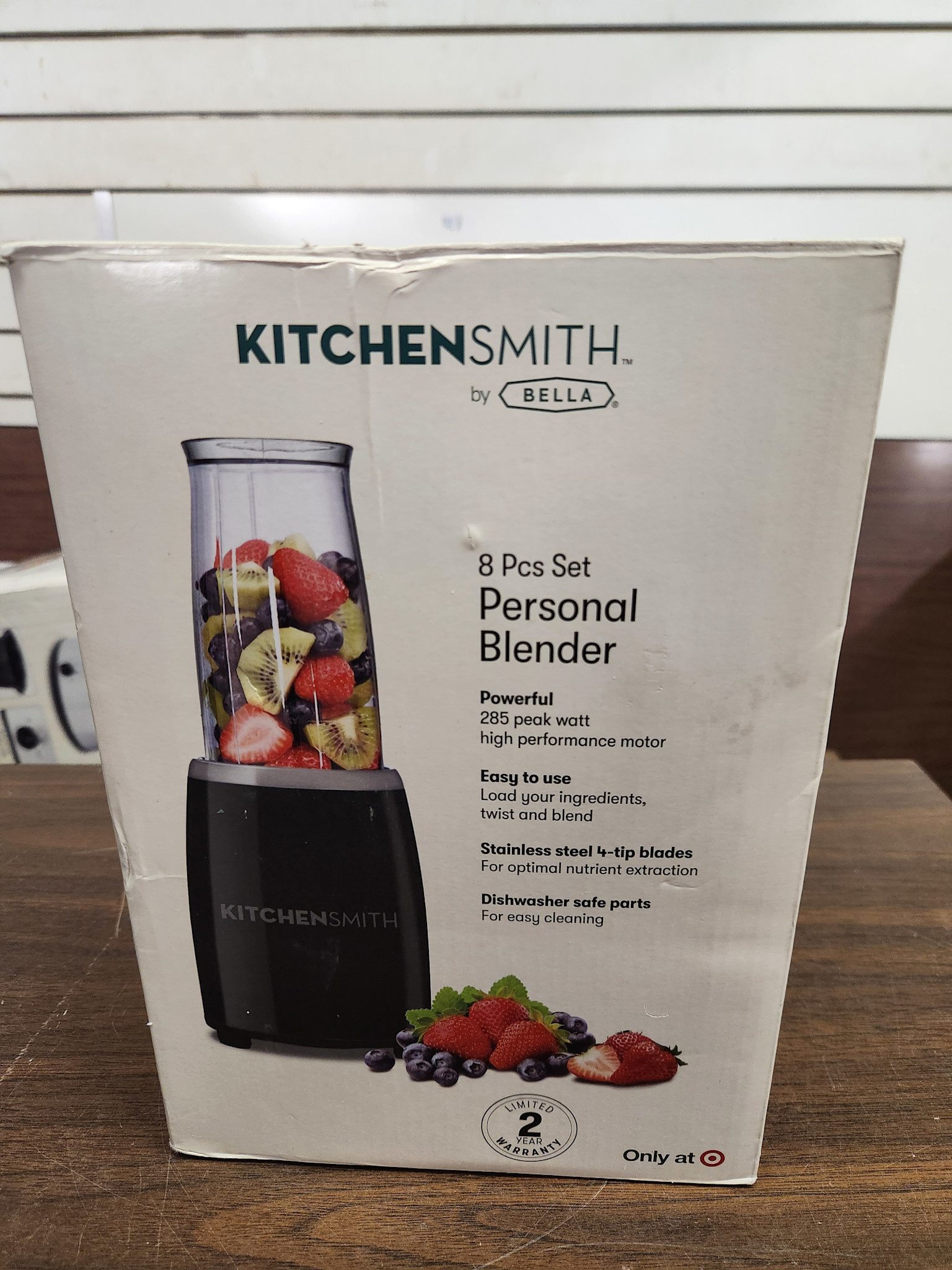 KitchenSmith by Bella 8pc Personal Blender System - D3 Surplus Outlet