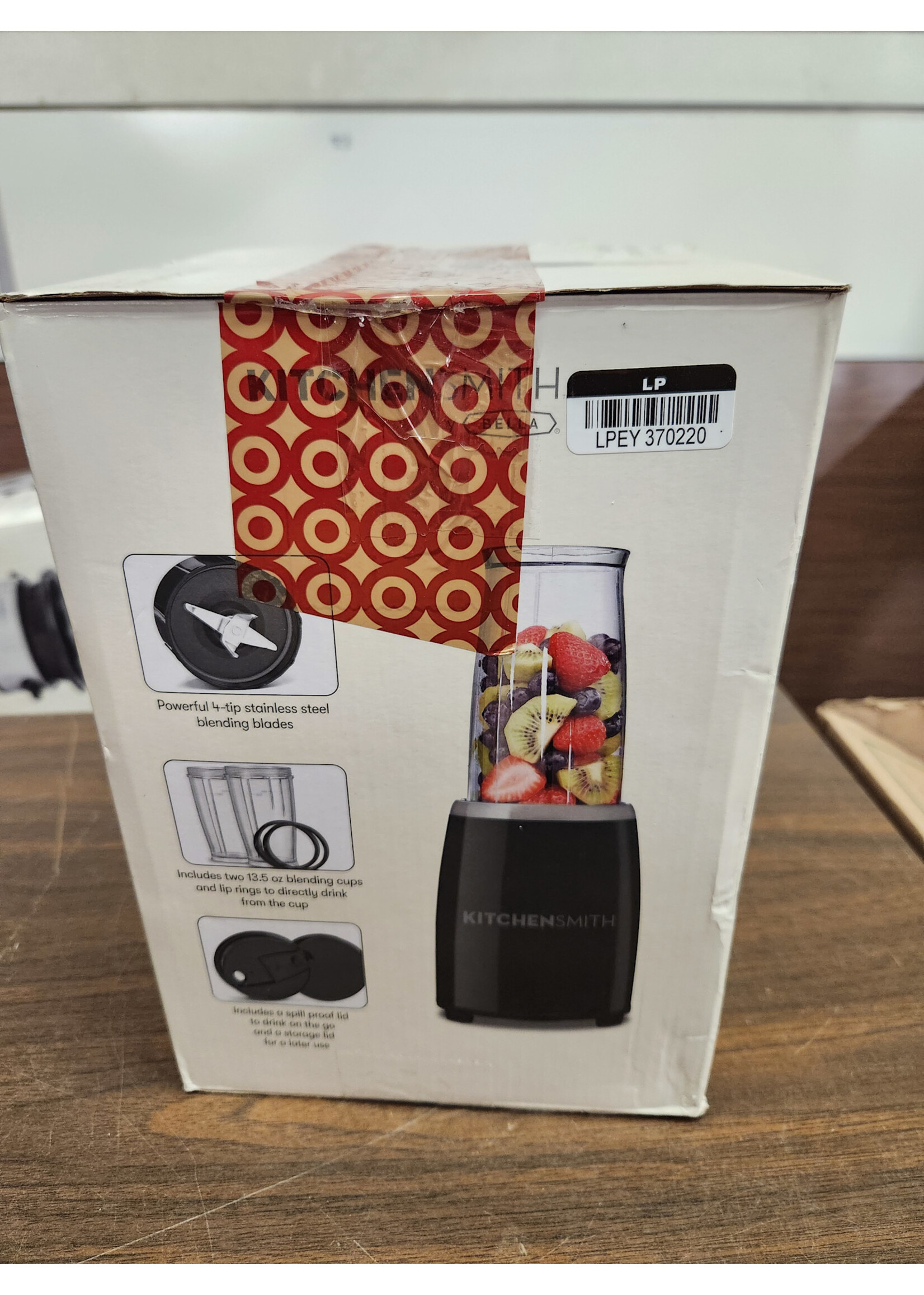KitchenSmith by Bella 8pc Personal Blender System