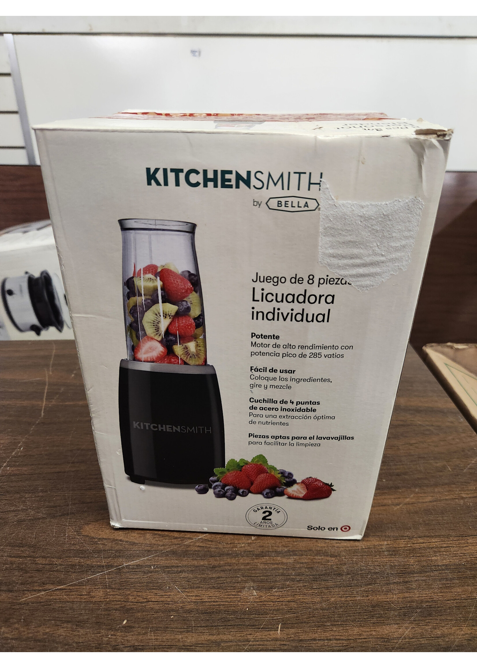 KitchenSmith by Bella 8pc Personal Blender System