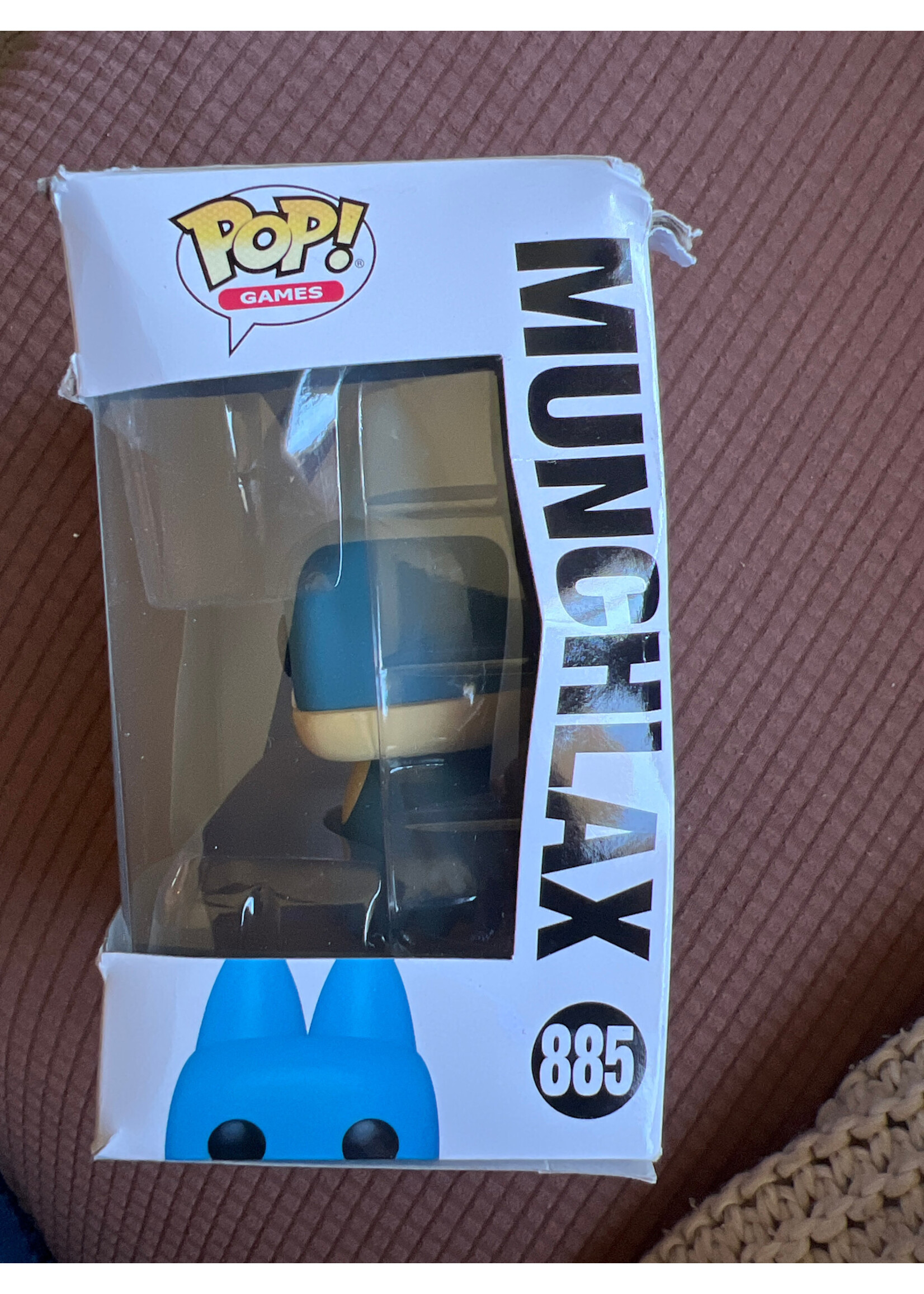 Box damage- Funko Pop Games Pokémon Munchlax 885