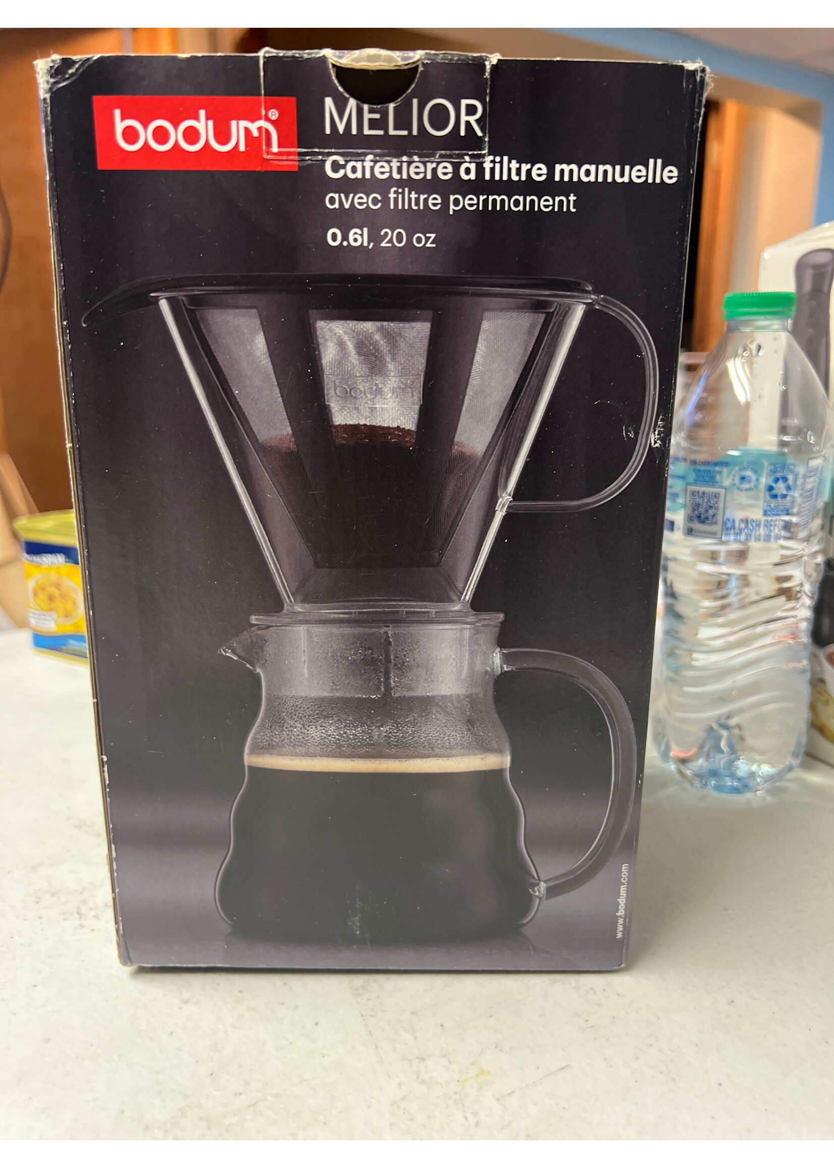 Open box new- Bodum Melior Pour Over Coffee Maker