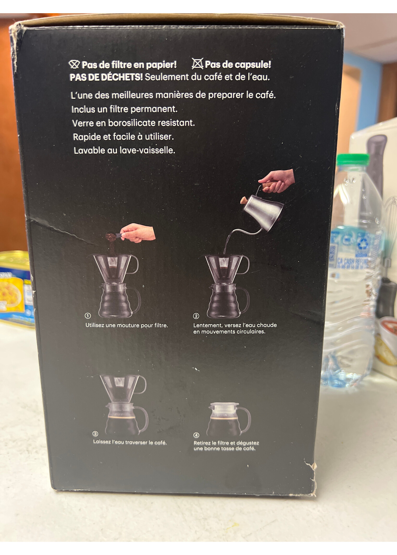 Open box new- Bodum Melior Pour Over Coffee Maker