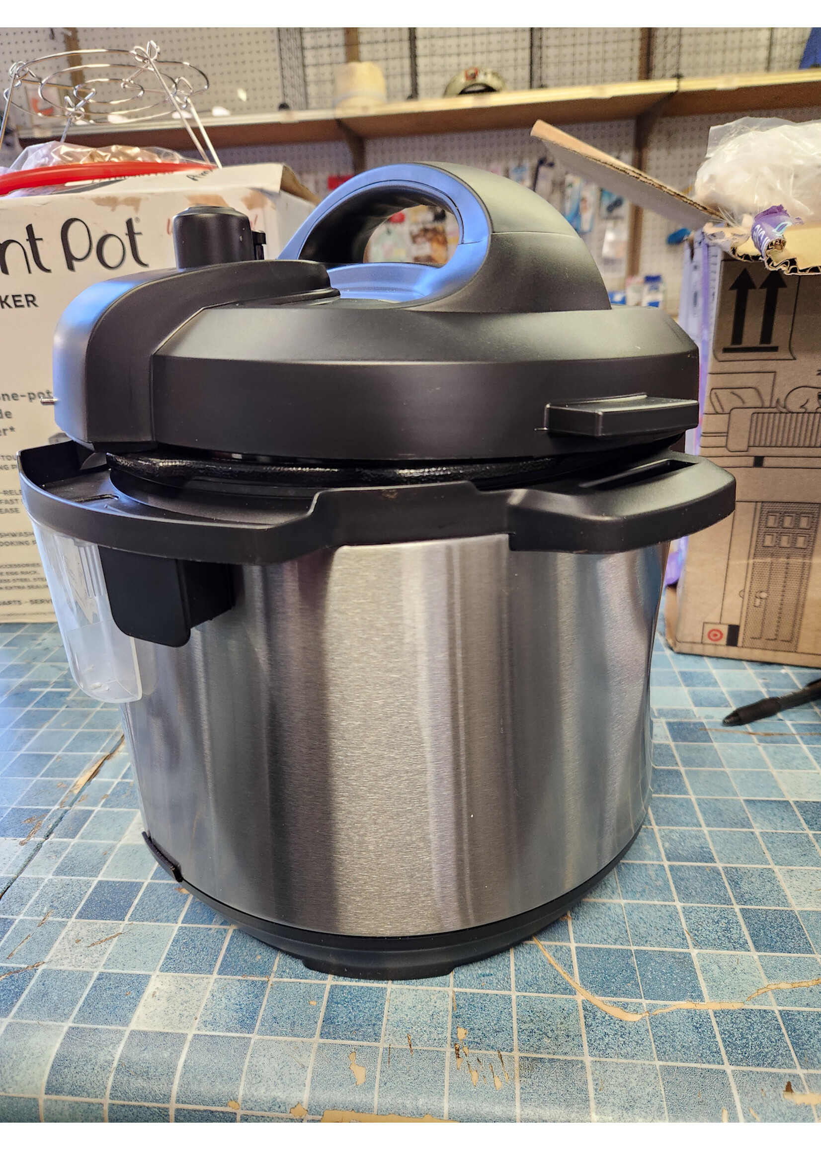 *Used/Dented Instant Pot Duo Plus 9-in-1 Electric Pressure Cooker, Slow Cooker, Rice Cooker, Steamer, Sauté, Yogurt Maker, Warmer & Sterilizer, Includes App With Over 800 Recipes, Stainless Steel, 6 Quart