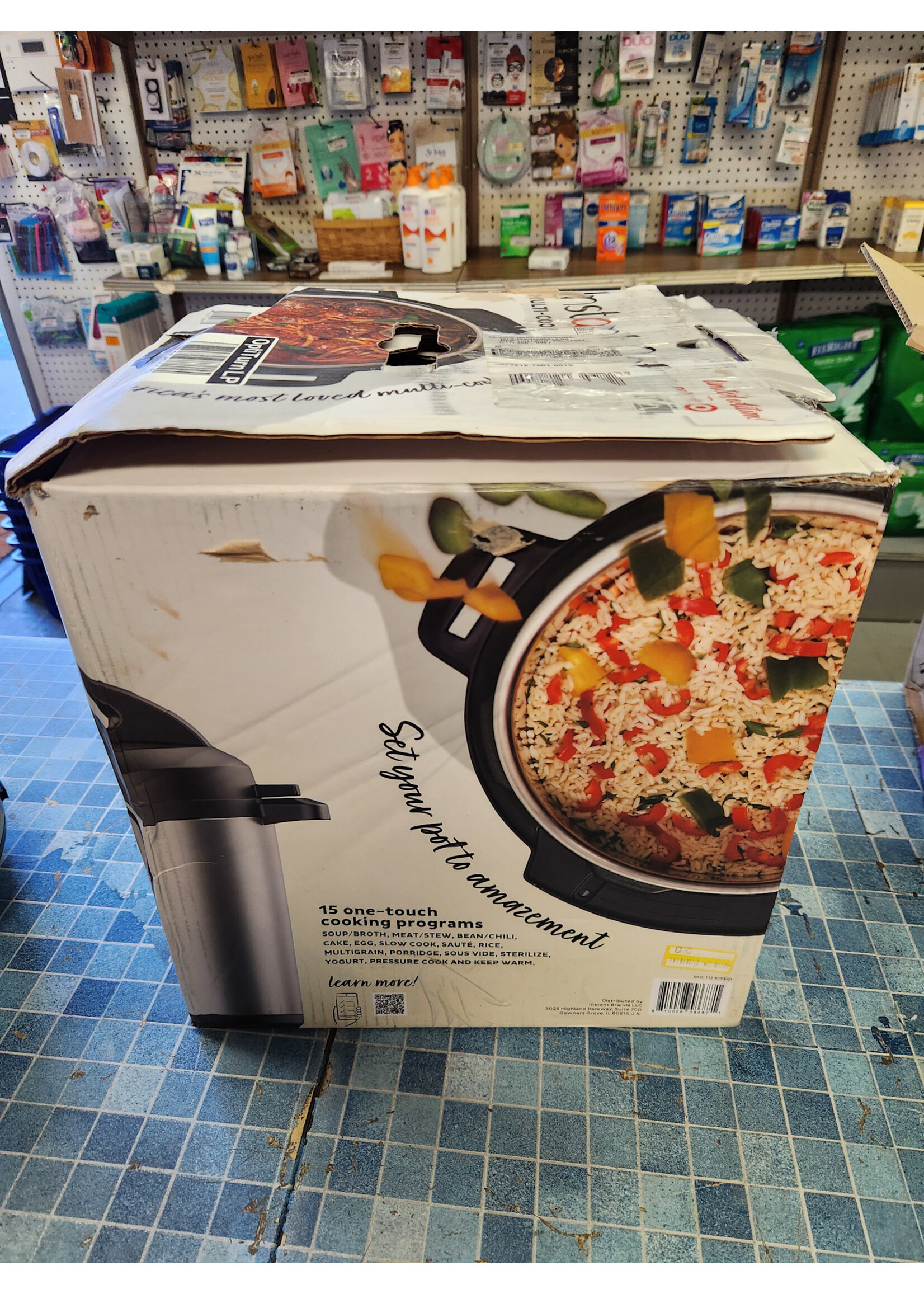 *Used/Dented Instant Pot Duo Plus 9-in-1 Electric Pressure Cooker, Slow Cooker, Rice Cooker, Steamer, Sauté, Yogurt Maker, Warmer & Sterilizer, Includes App With Over 800 Recipes, Stainless Steel, 6 Quart