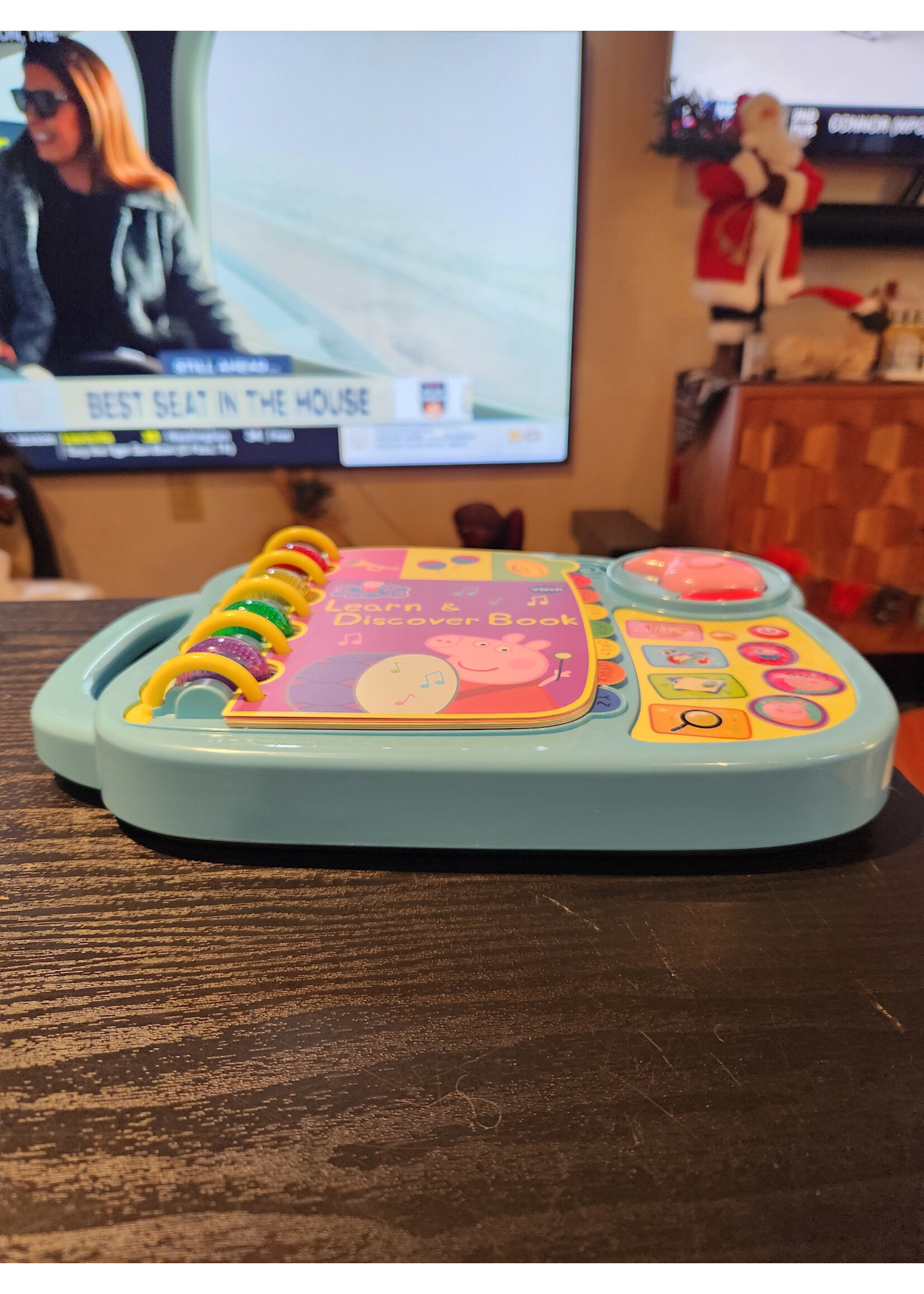 *Used Peppa Pig  Learn And Discover Book VTech 2003 Works