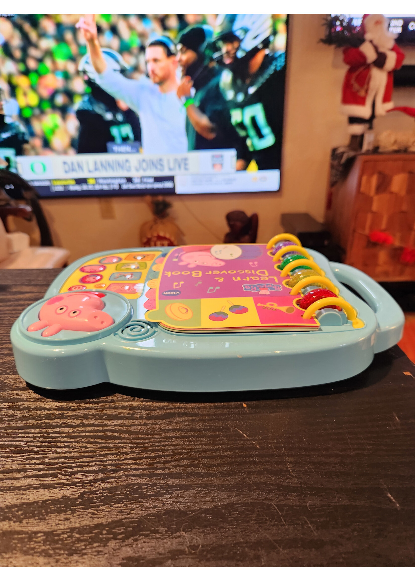 *Used Peppa Pig  Learn And Discover Book VTech 2003 Works