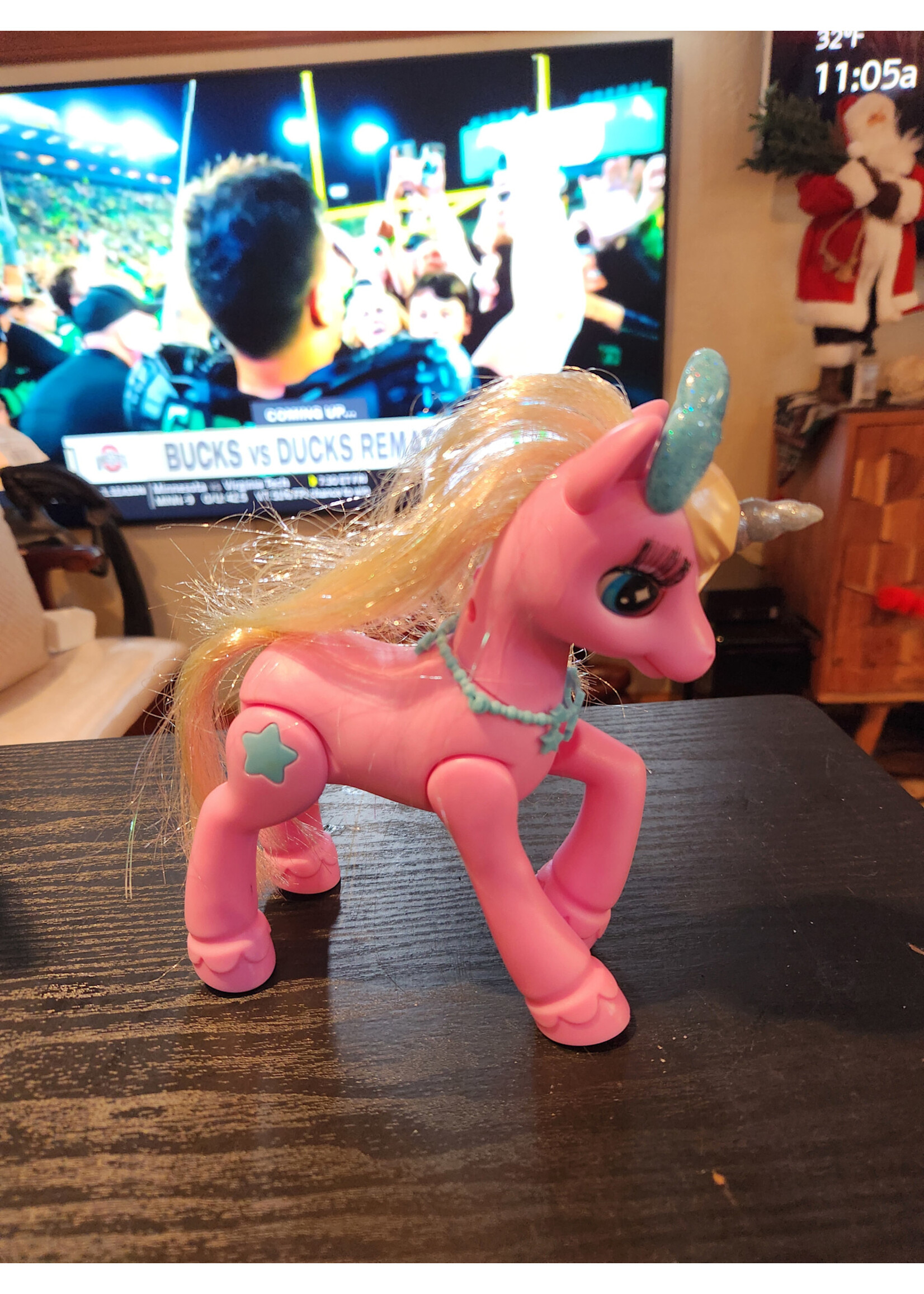 *Used Zuru Pets Alive My Magical Unicorn, Pink, Interactive, Lights Up, Sounds