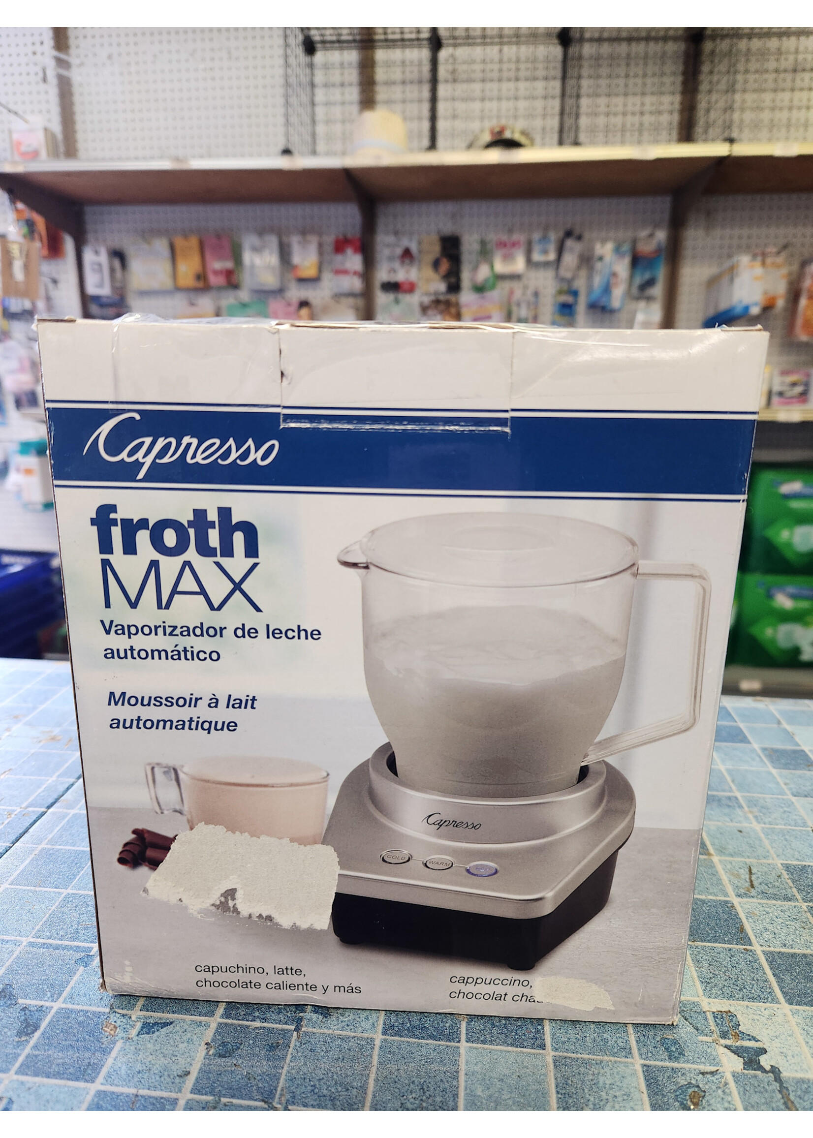 *Used Capresso - froth MAX Automatic Milk Frother - Silver/Black