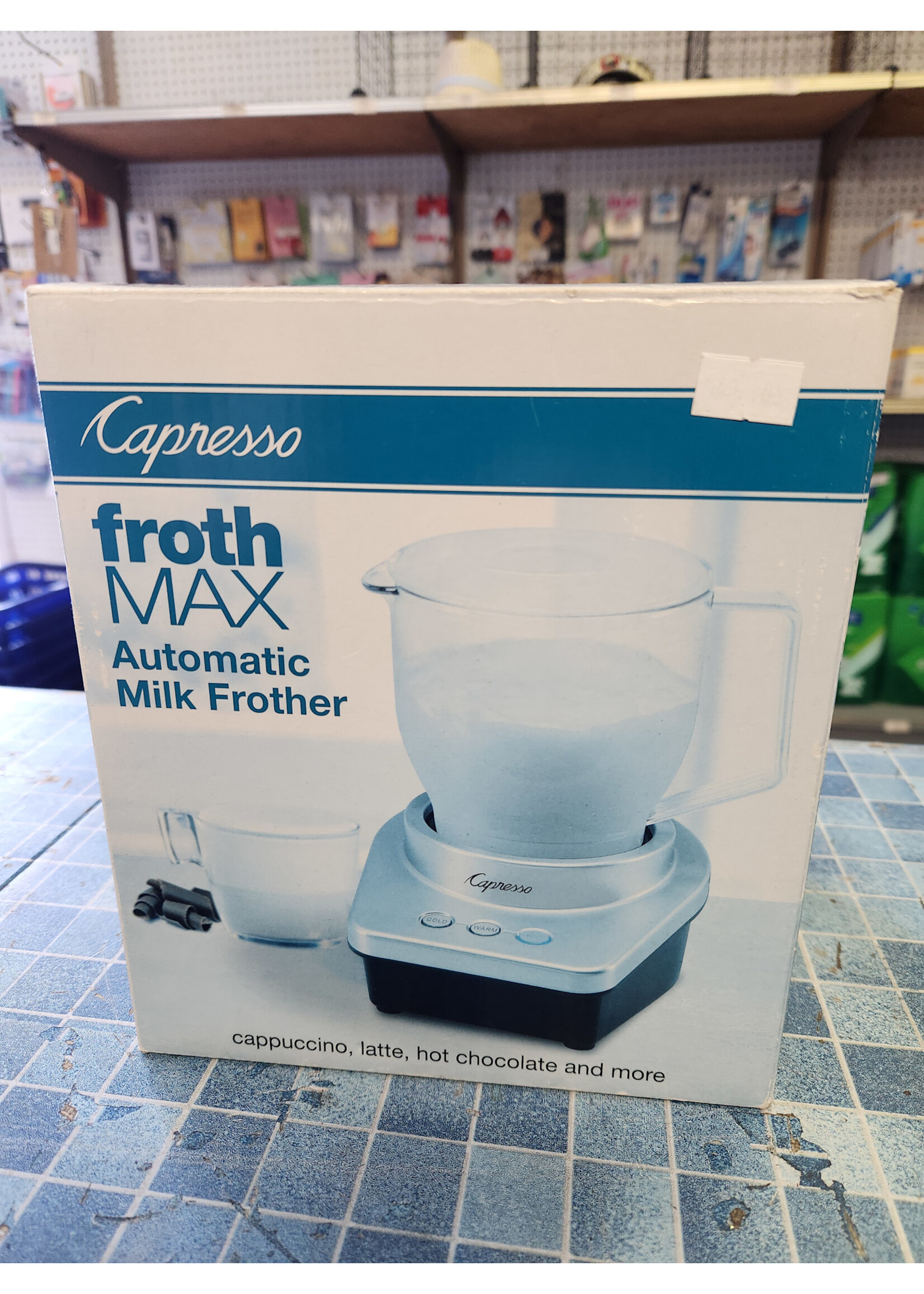 *Used Capresso - froth MAX Automatic Milk Frother - Silver/Black