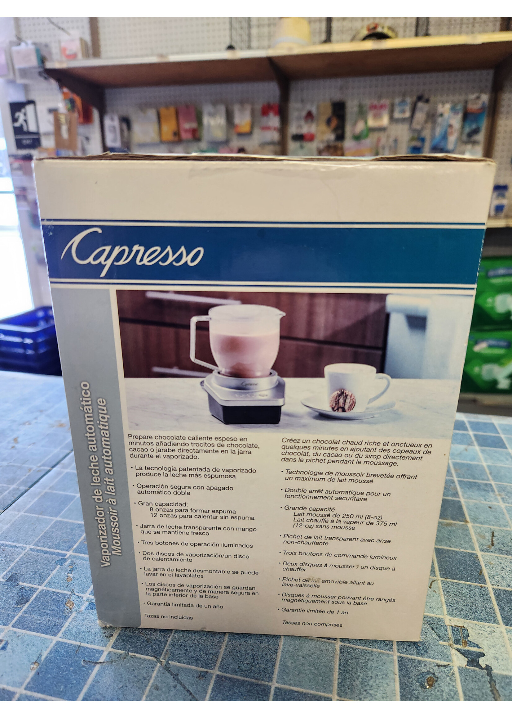 *Used Capresso - froth MAX Automatic Milk Frother - Silver/Black