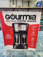 Gourmia 12 Cup One-Touch Switch Coffee Maker with Auto Keep Warm Black: Drip Coffee Machine, 900W, Basket Filter
