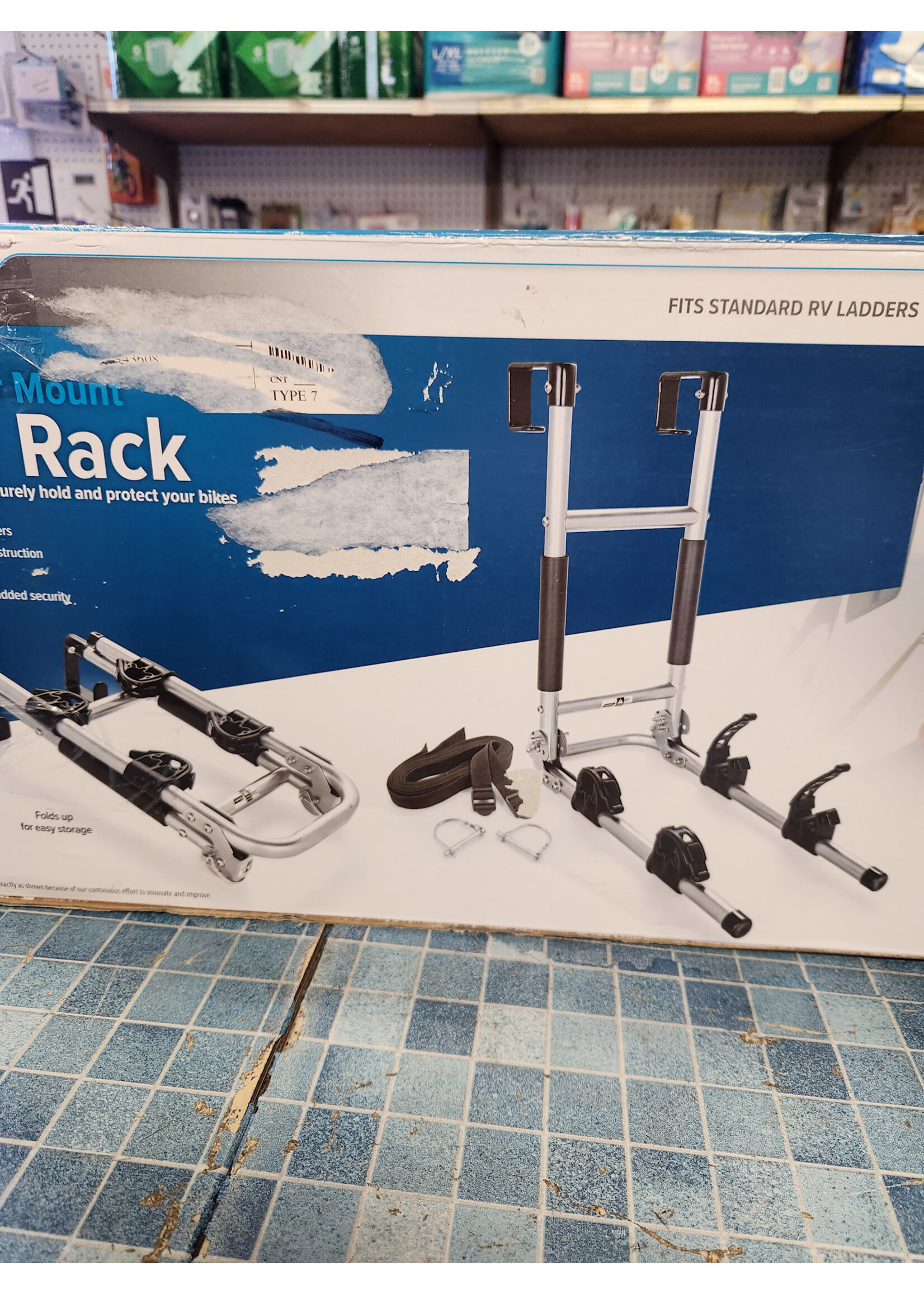 Camco 51492 - RV Ladder Mount Bike Rack