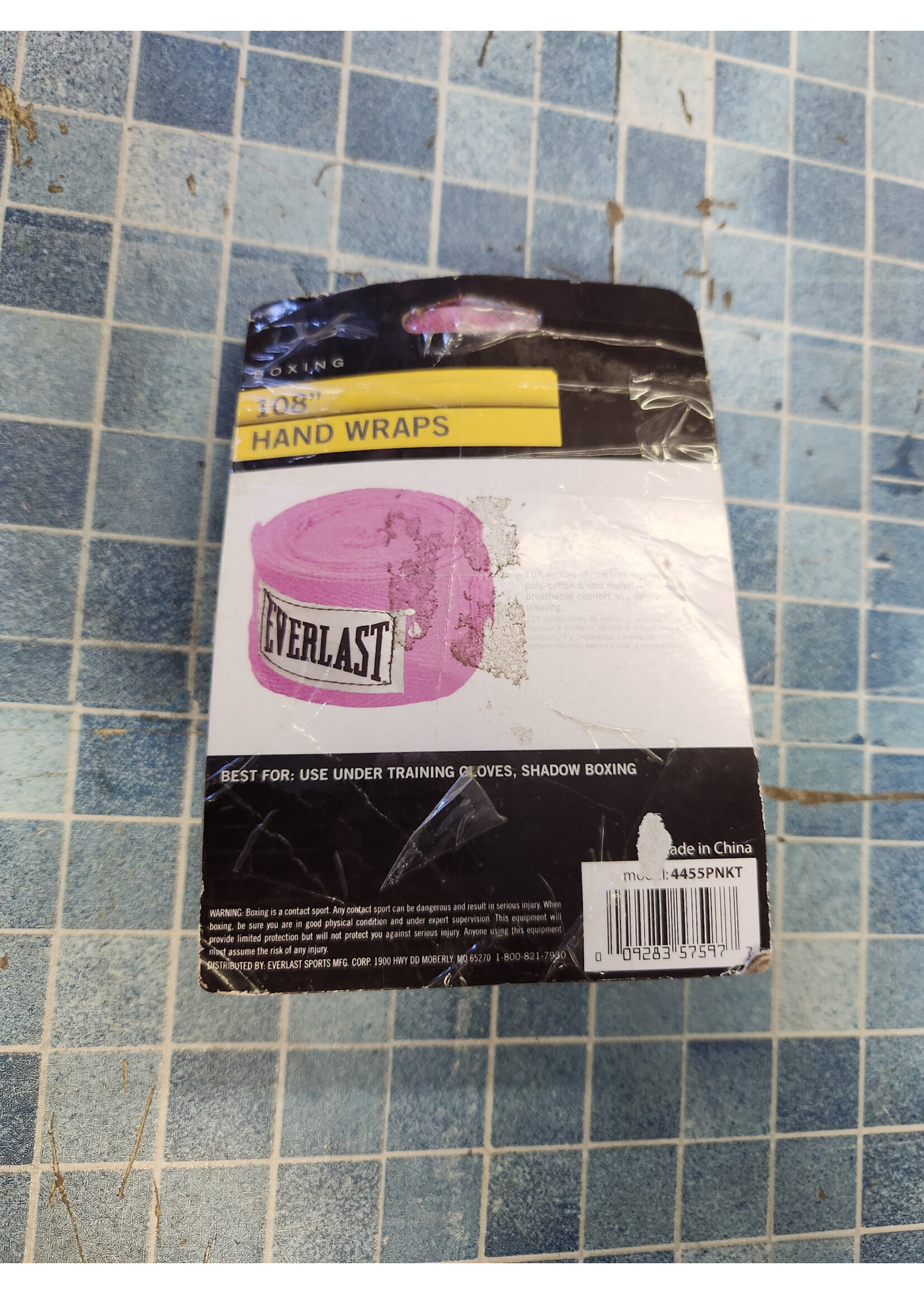 Pack of 2 Everlast 108" Boxing Handwraps Pink