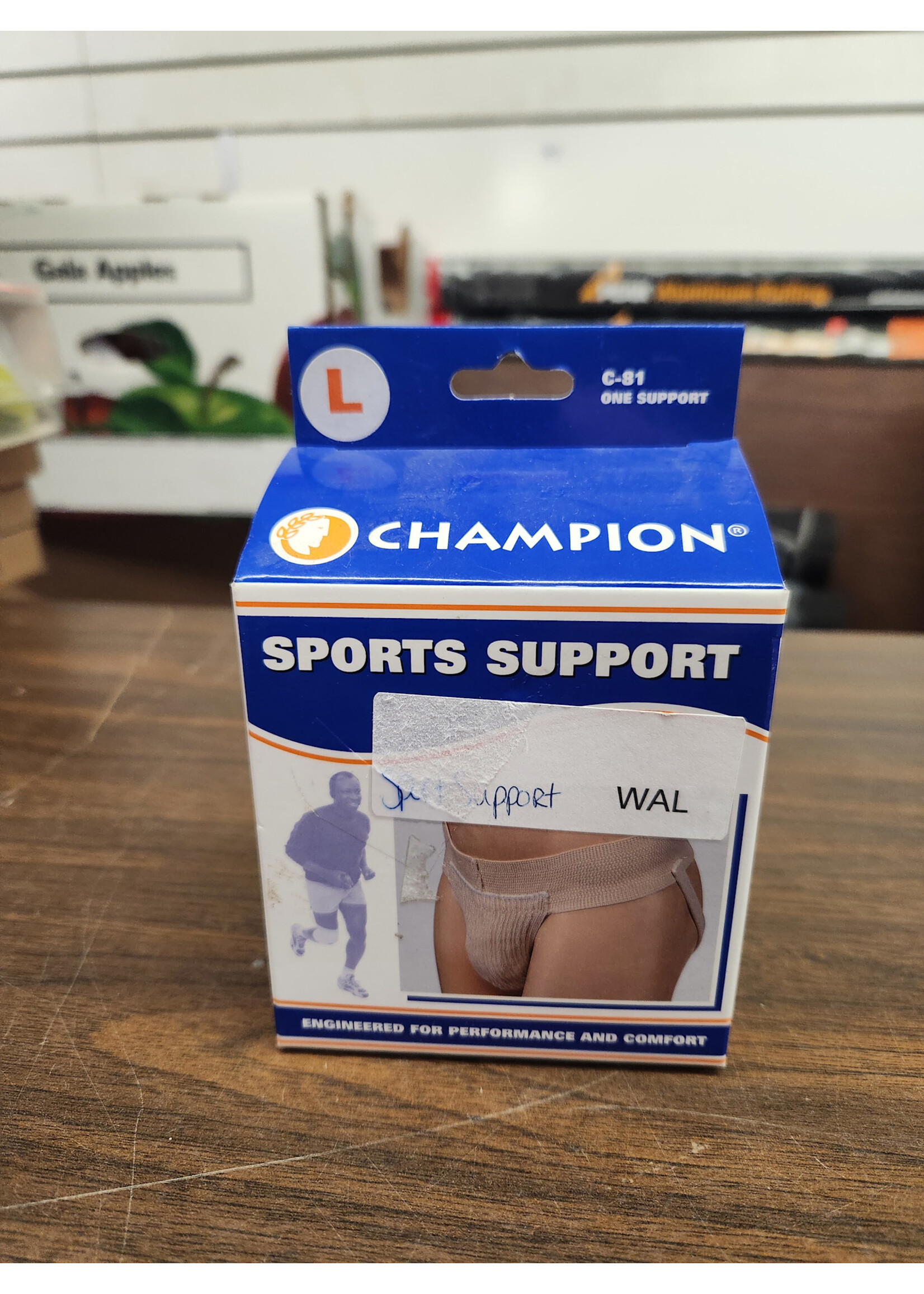 Champion Athletic Jockstrap Sports Support Beige Large
