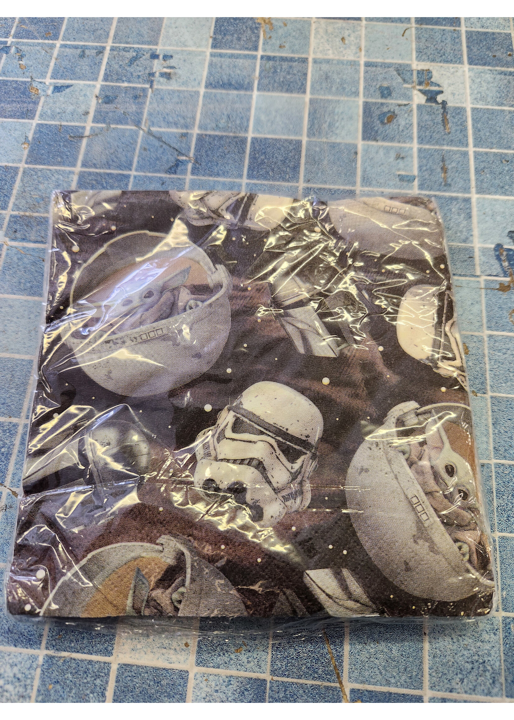 Star Wars Baby Yoda Darth Vader Mandalorian The Child 16ct Lunch Napkins