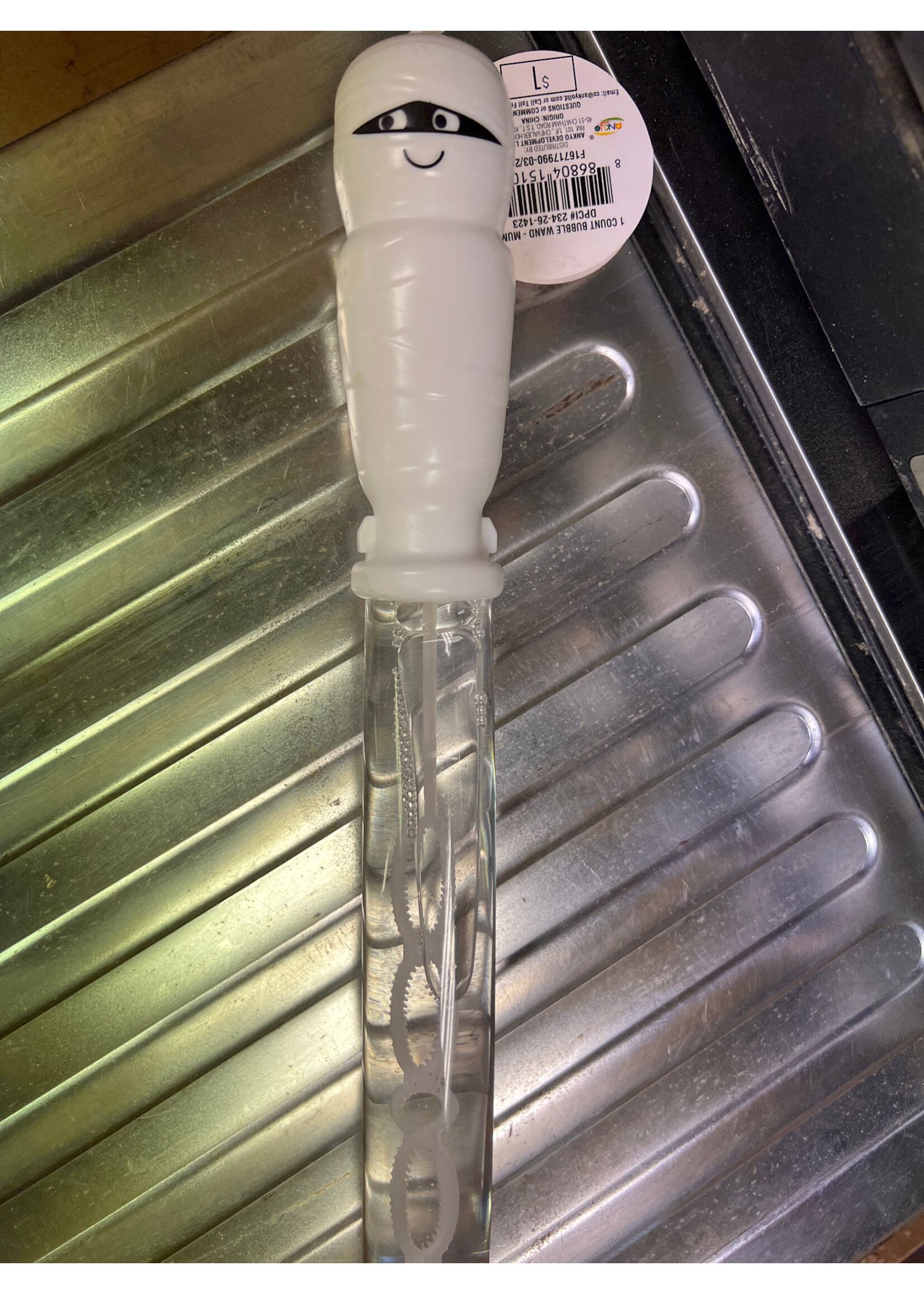 Halloween Mummy Bubble Wand