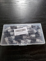 20pcs Aquarium Check Valves One Way Air Pump Valves Non-Return One Way Air Valves for 3/16 inch Fish Tank Aerator