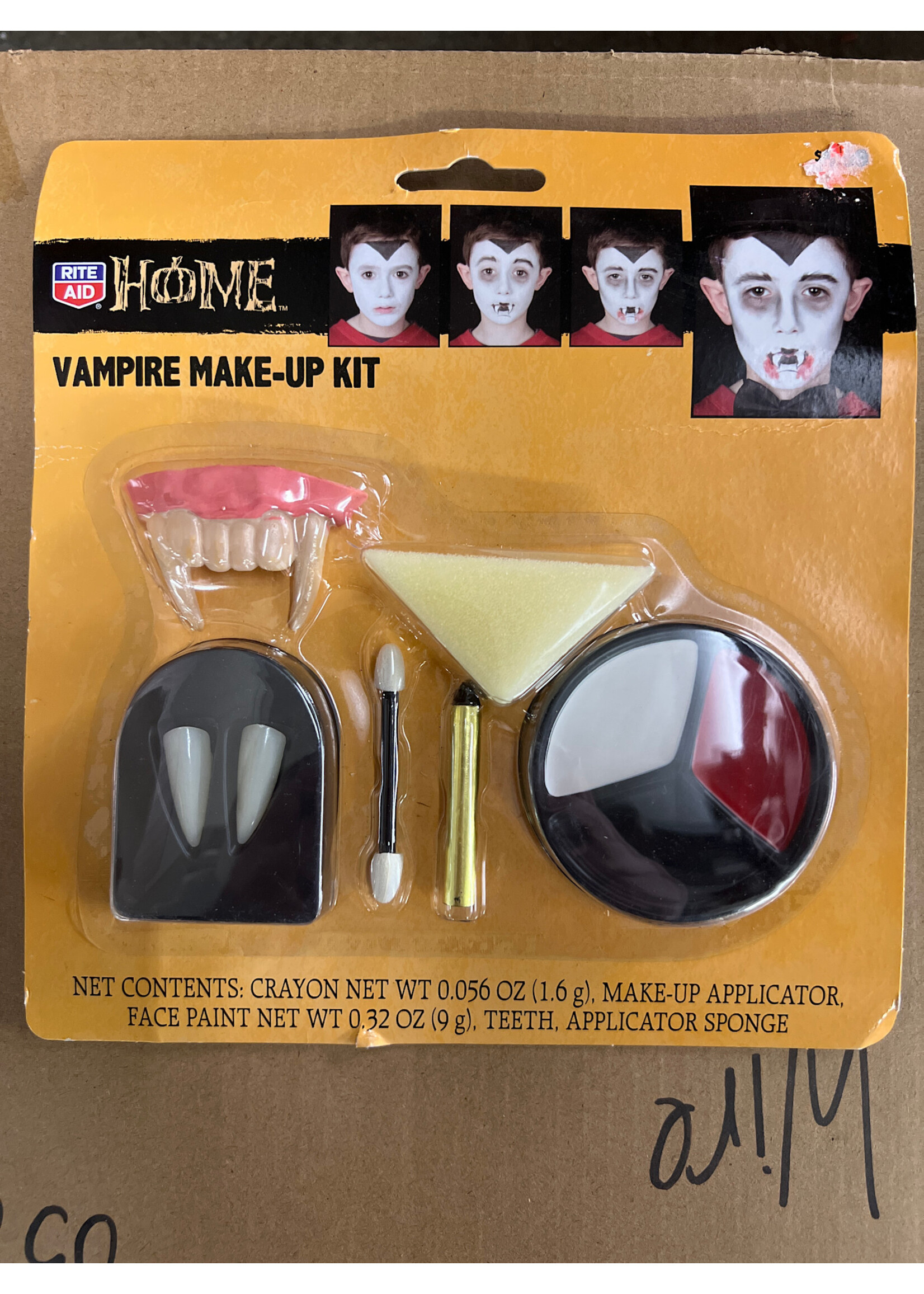 RiteAid Home Vampire Makeup Kit