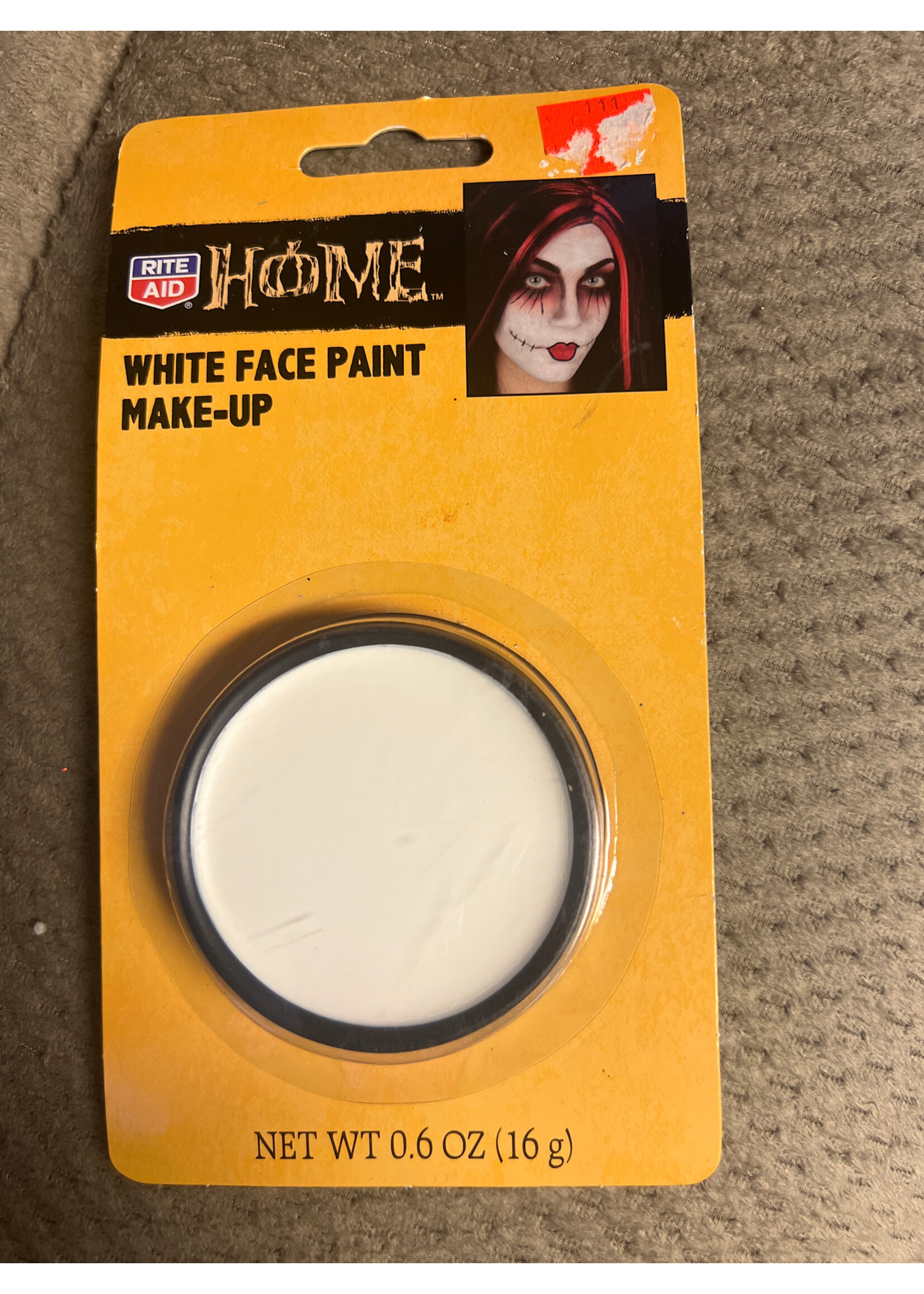 RiteAid Home White Face Paint Make-up