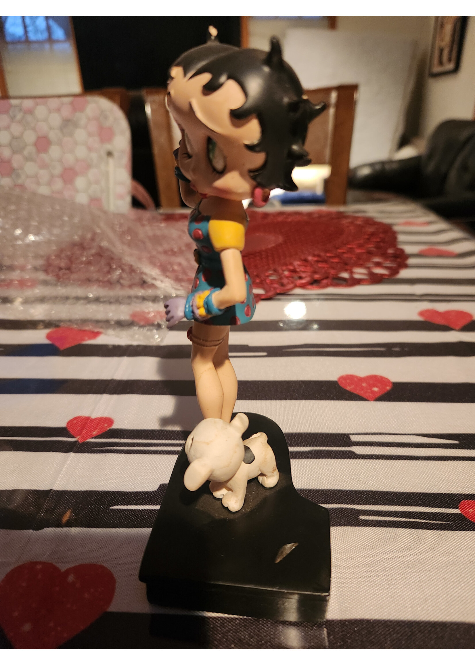 *Missing Microphone Betty Boop 6.5" Collectors Ed. Danbury Mint BETTY SINGS THE BLUES Pudgy