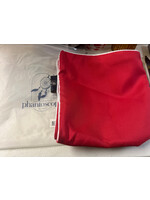 Phantoscope White edge Outdoor Waterproof Throw Pillow Cover 1pk Red 20”x20”
