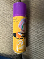 RiteAid @ home temporary hair color spray- purple 2oz spray on wash off