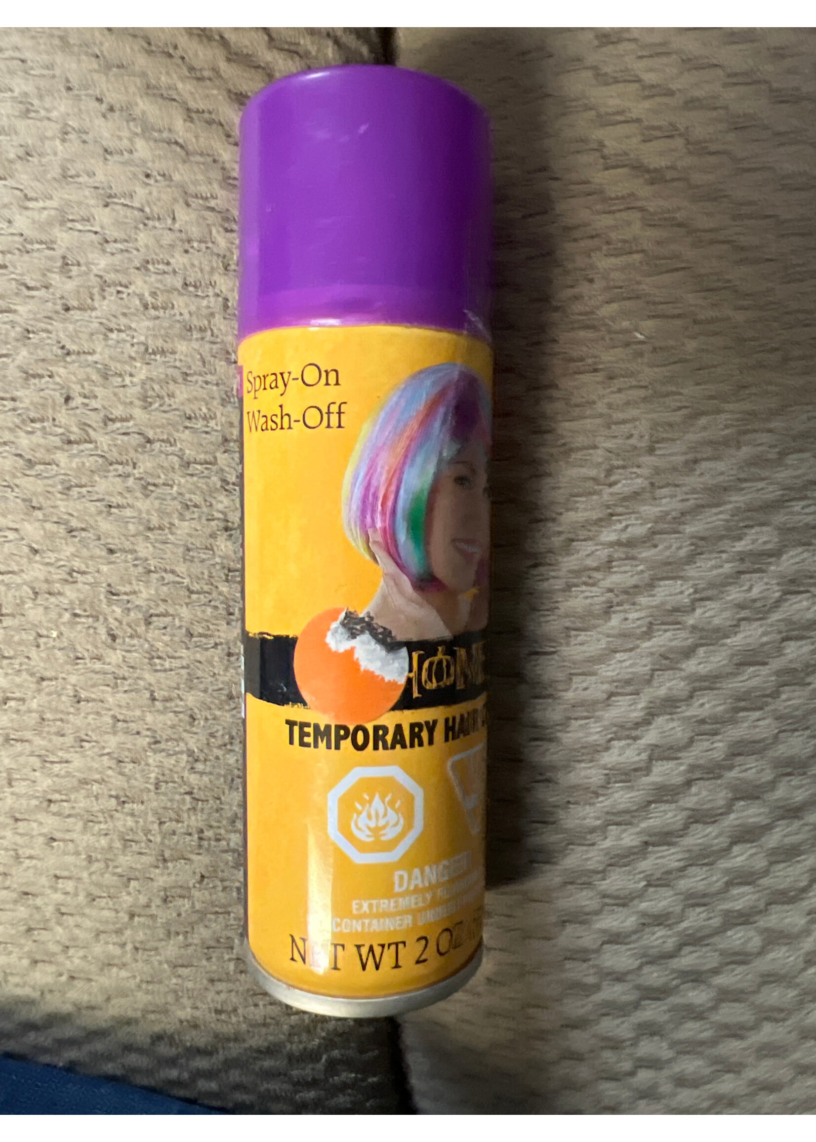 RiteAid @ home temporary hair color spray- purple 2oz spray on wash off