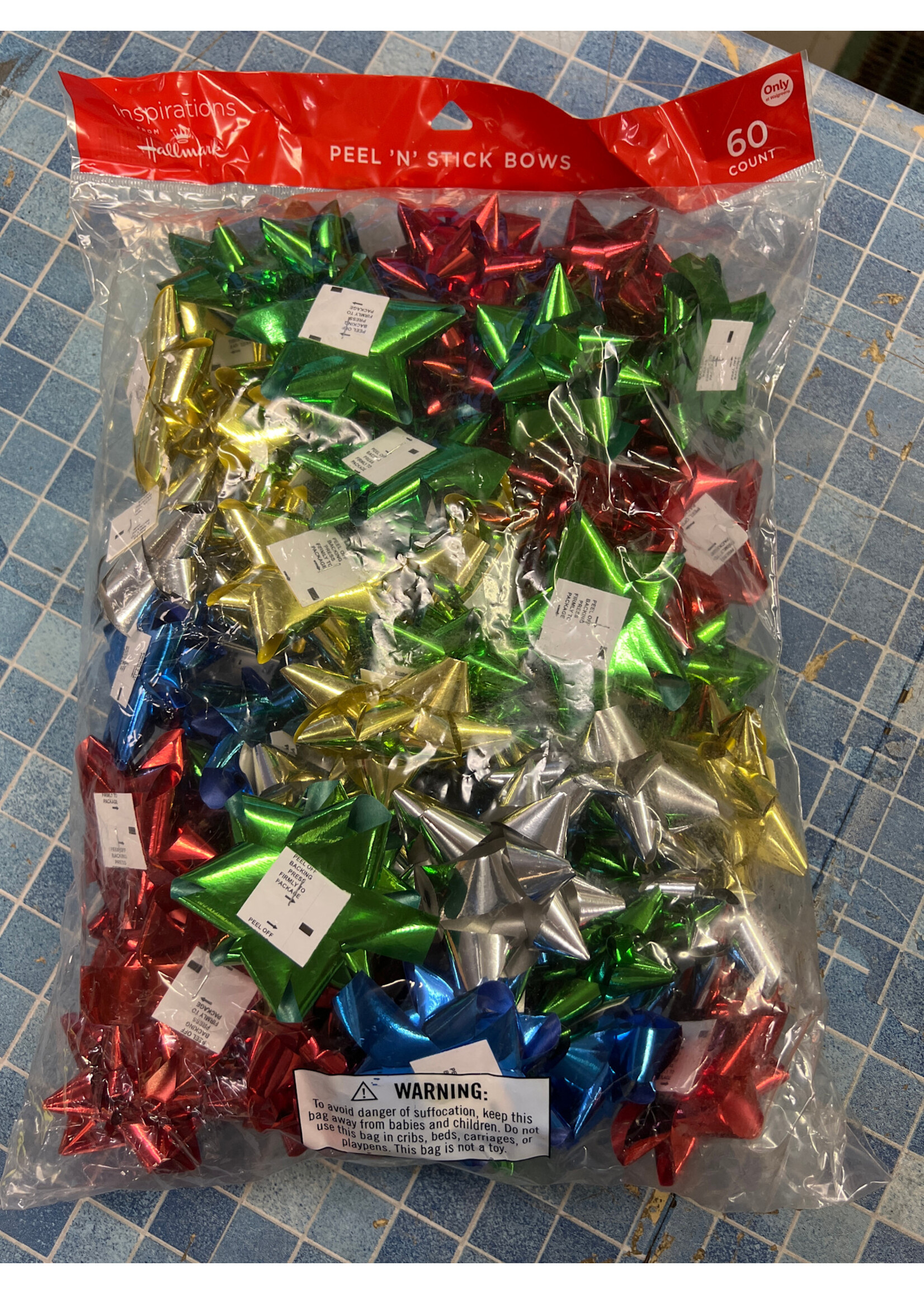 Inspirations from Hallmark Peel & Stick Bows 60ct