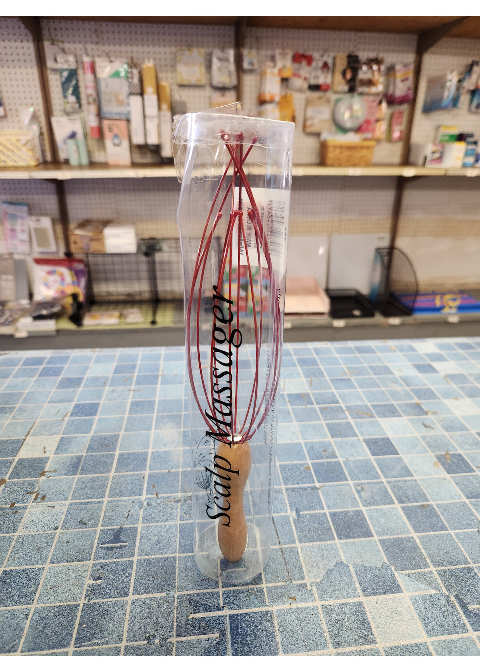 Scalp Massager - Red