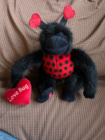 NWOT- J.B. Bean the Boyds Collection Love Bug Valentine Gorilla