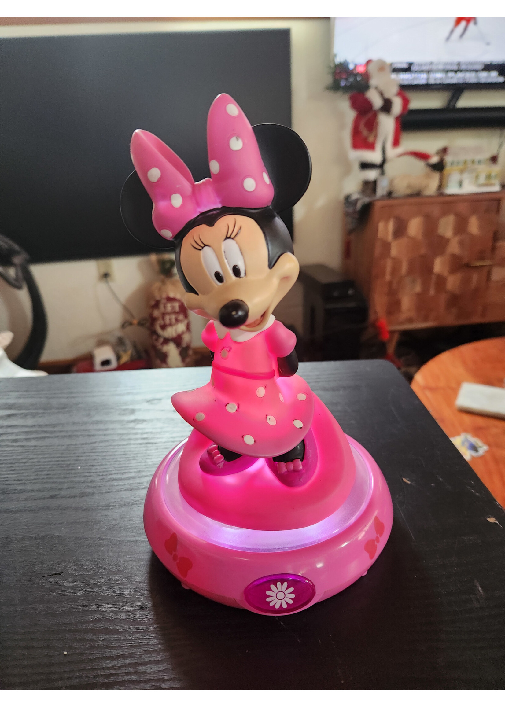 Minnie Mouse Disney Night Light Pink by PeachTree Playthings 2016