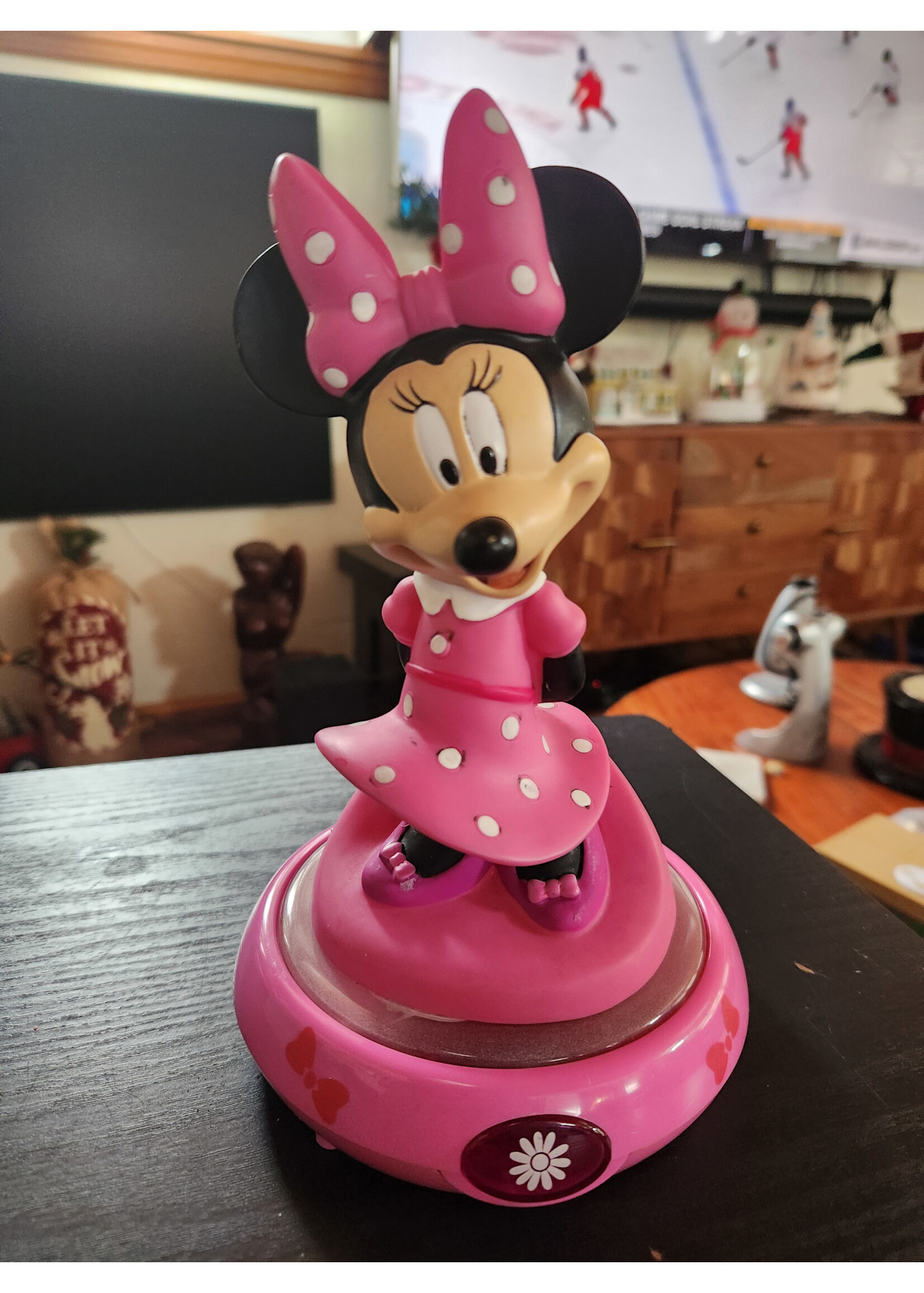 Minnie Mouse Disney Night Light Pink by PeachTree Playthings 2016