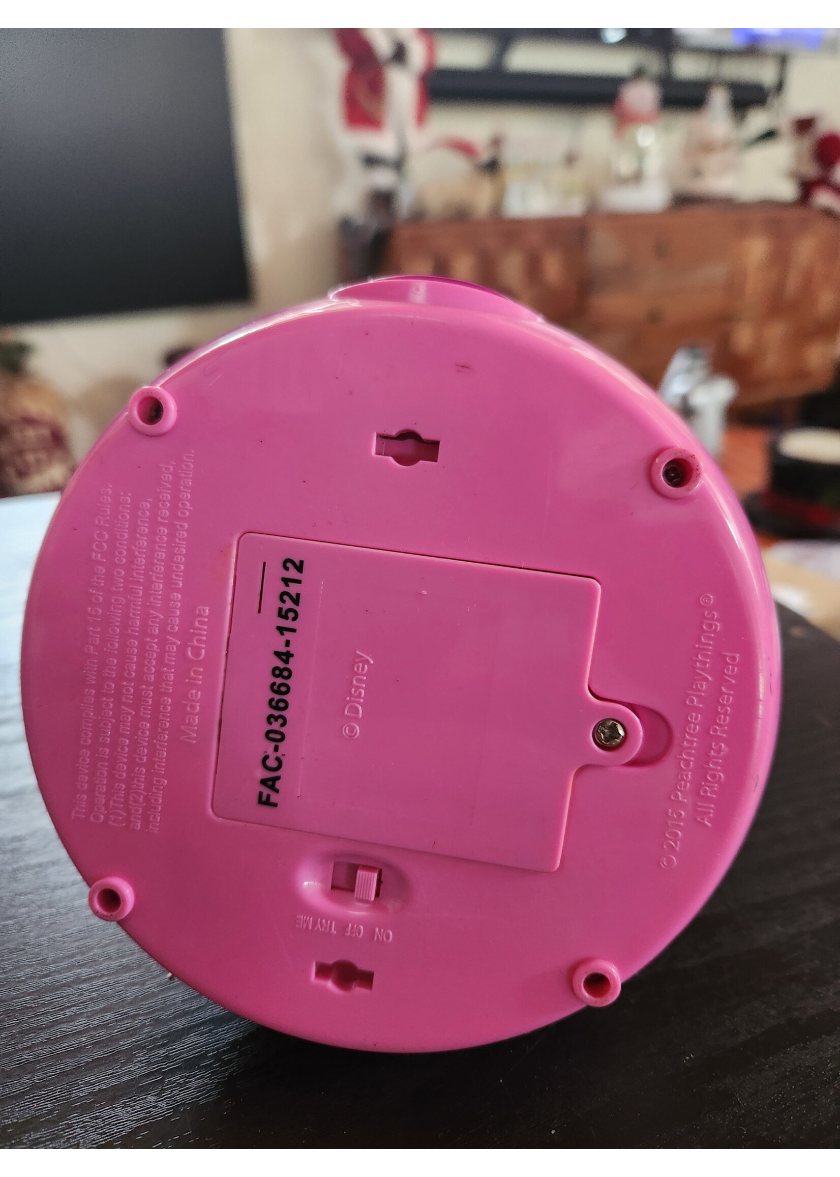 Minnie Mouse Disney Night Light Pink by PeachTree Playthings 2016