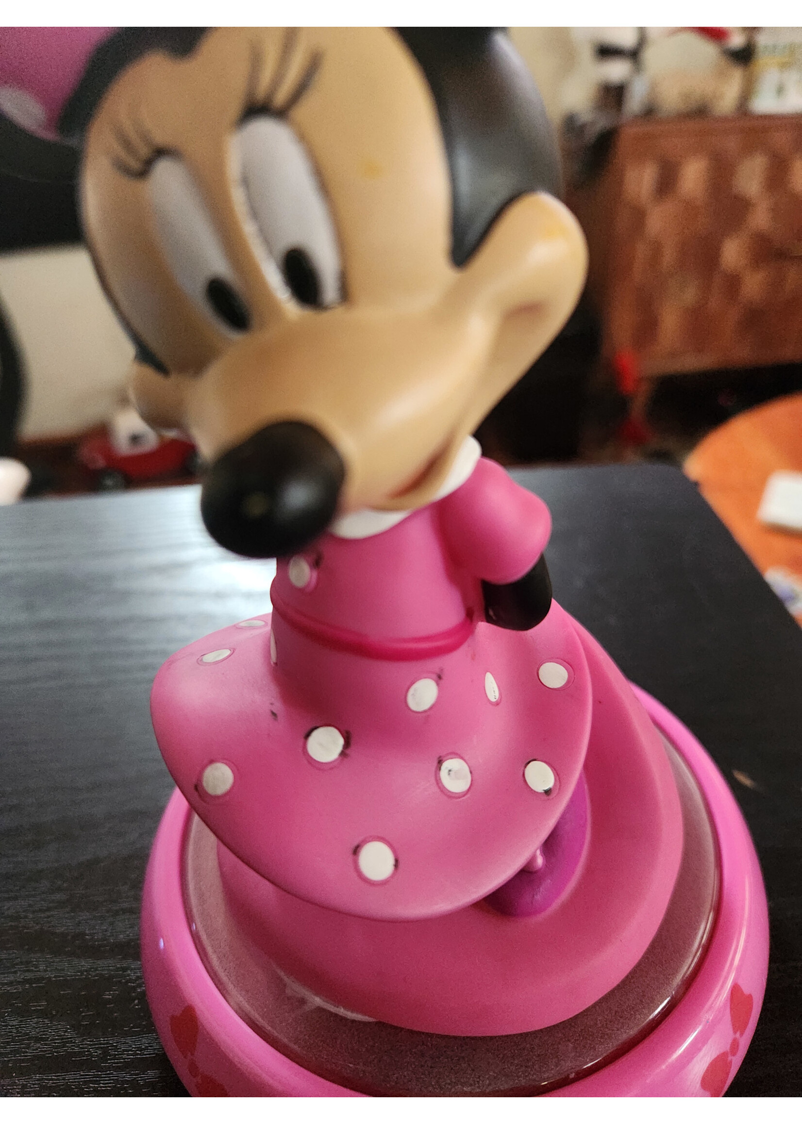 Minnie Mouse Disney Night Light Pink by PeachTree Playthings 2016