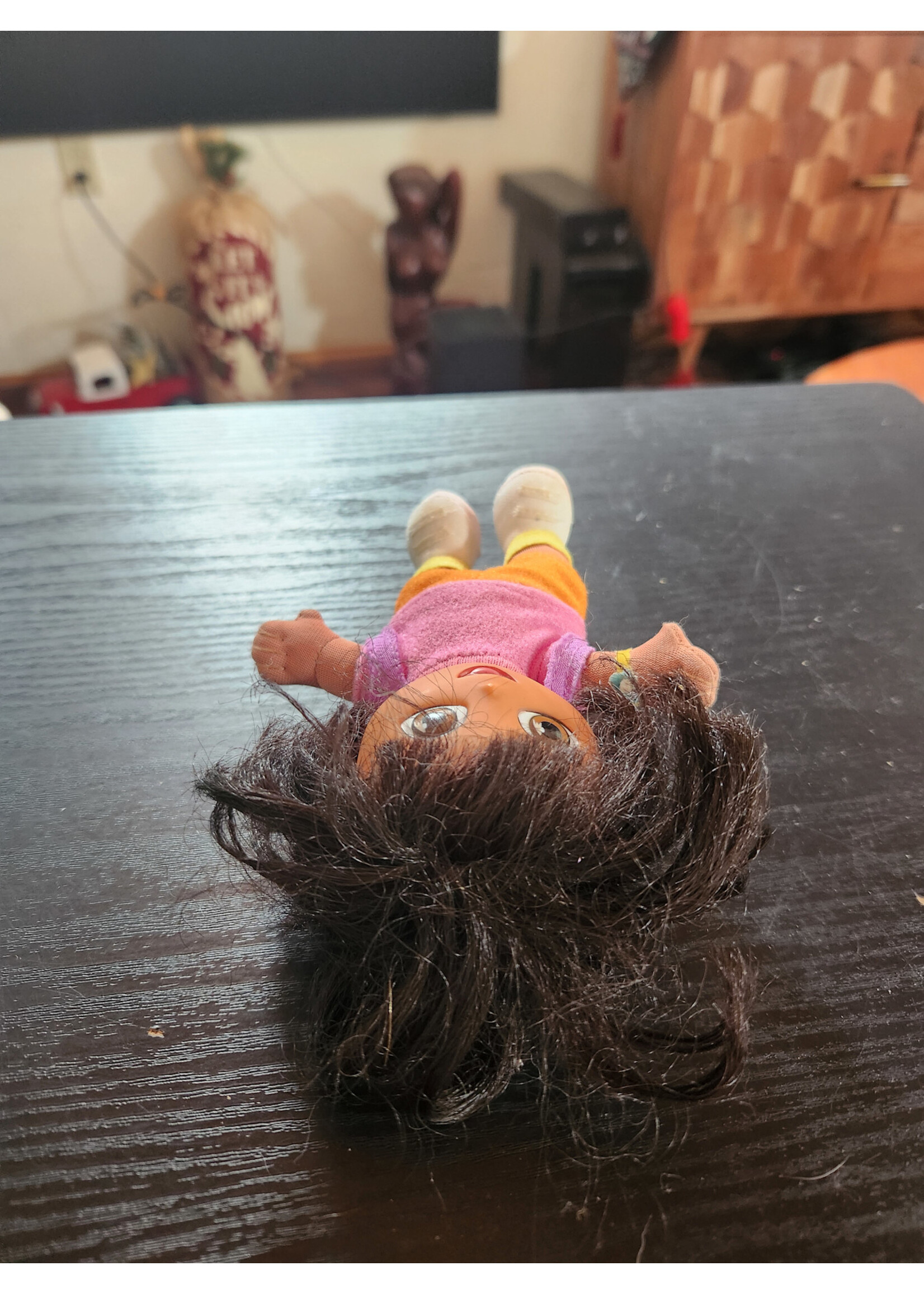 *Used Dora The Explorer 2001 Mattel/Fisher-Price 5" Plush Doll