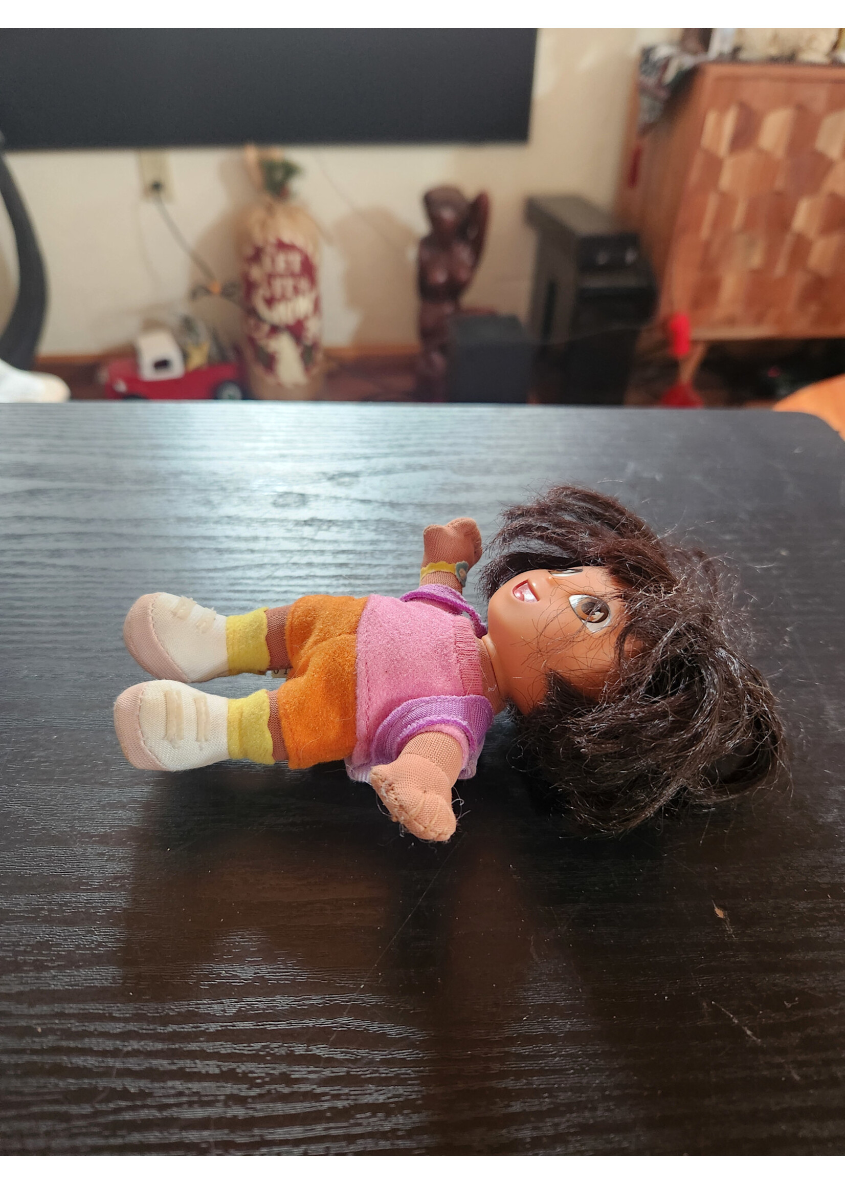 *Used Dora The Explorer 2001 Mattel/Fisher-Price 5" Plush Doll