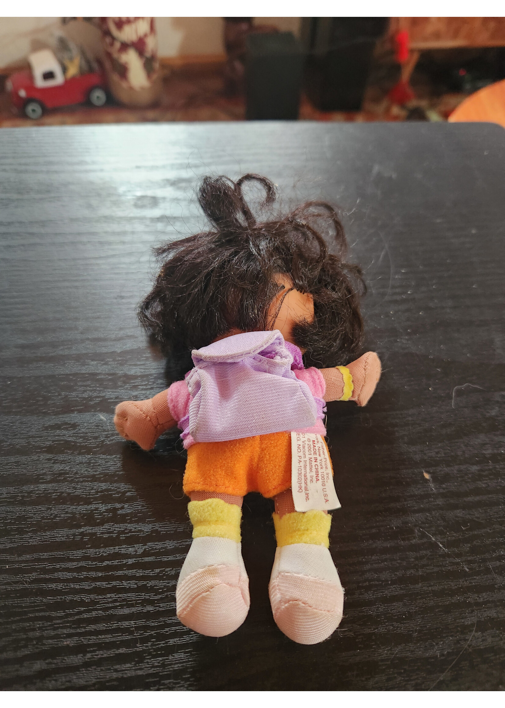 *Used Dora The Explorer 2001 Mattel/Fisher-Price 5" Plush Doll