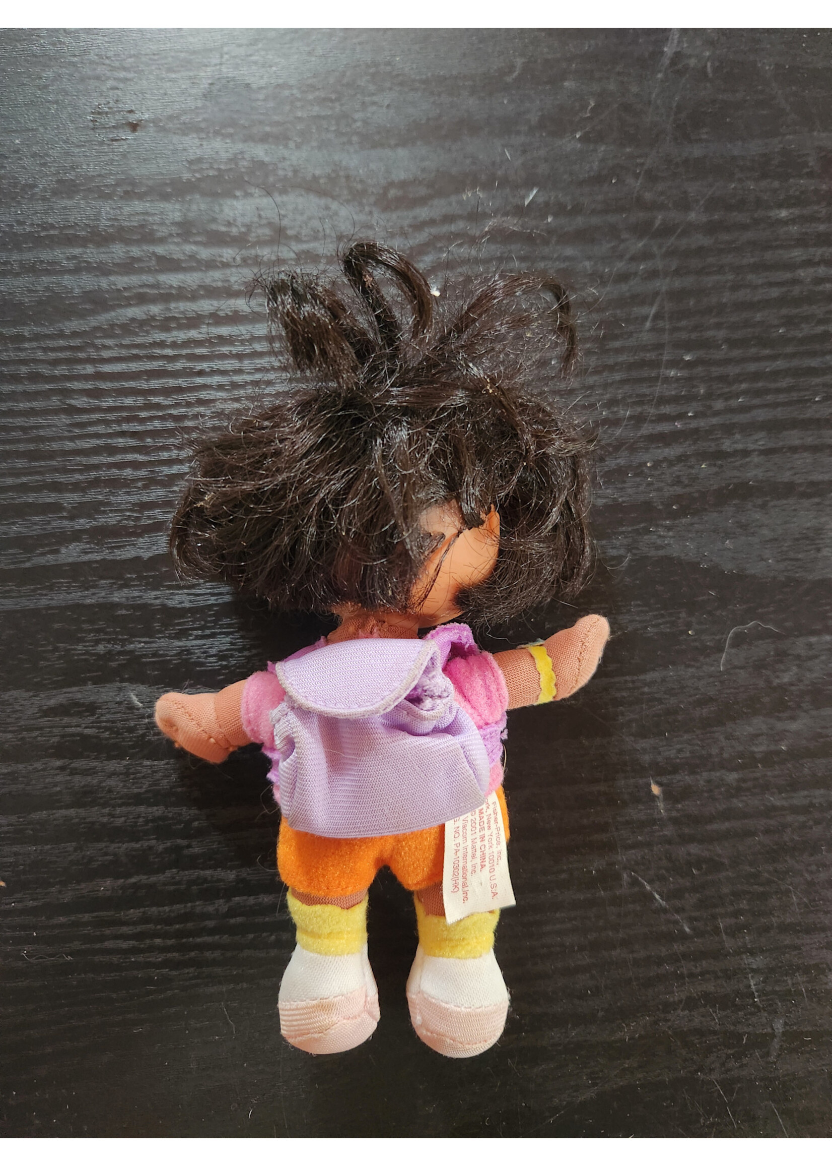 *Used Dora The Explorer 2001 Mattel/Fisher-Price 5" Plush Doll